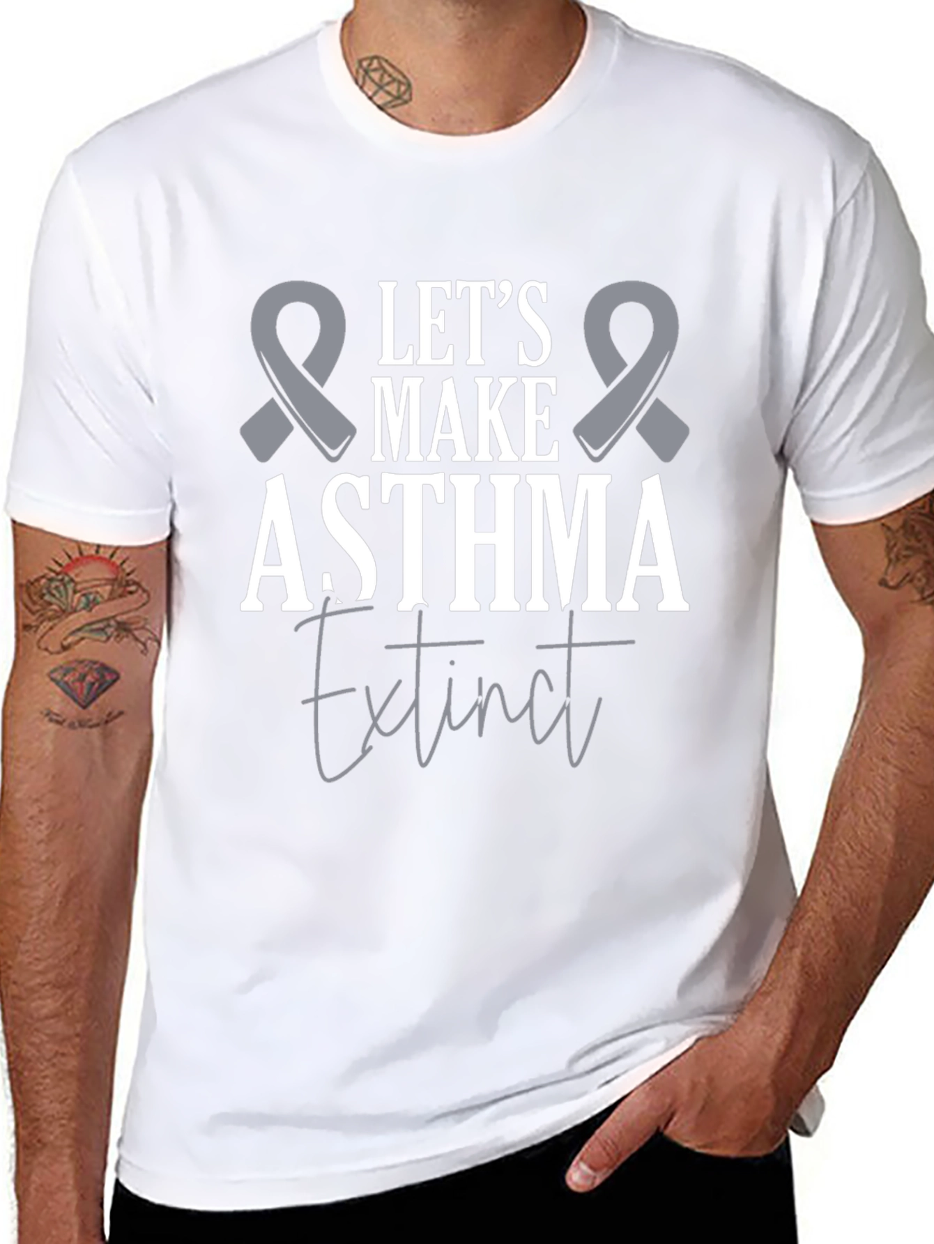 Lets Make Asthma Extinct T-Shirt