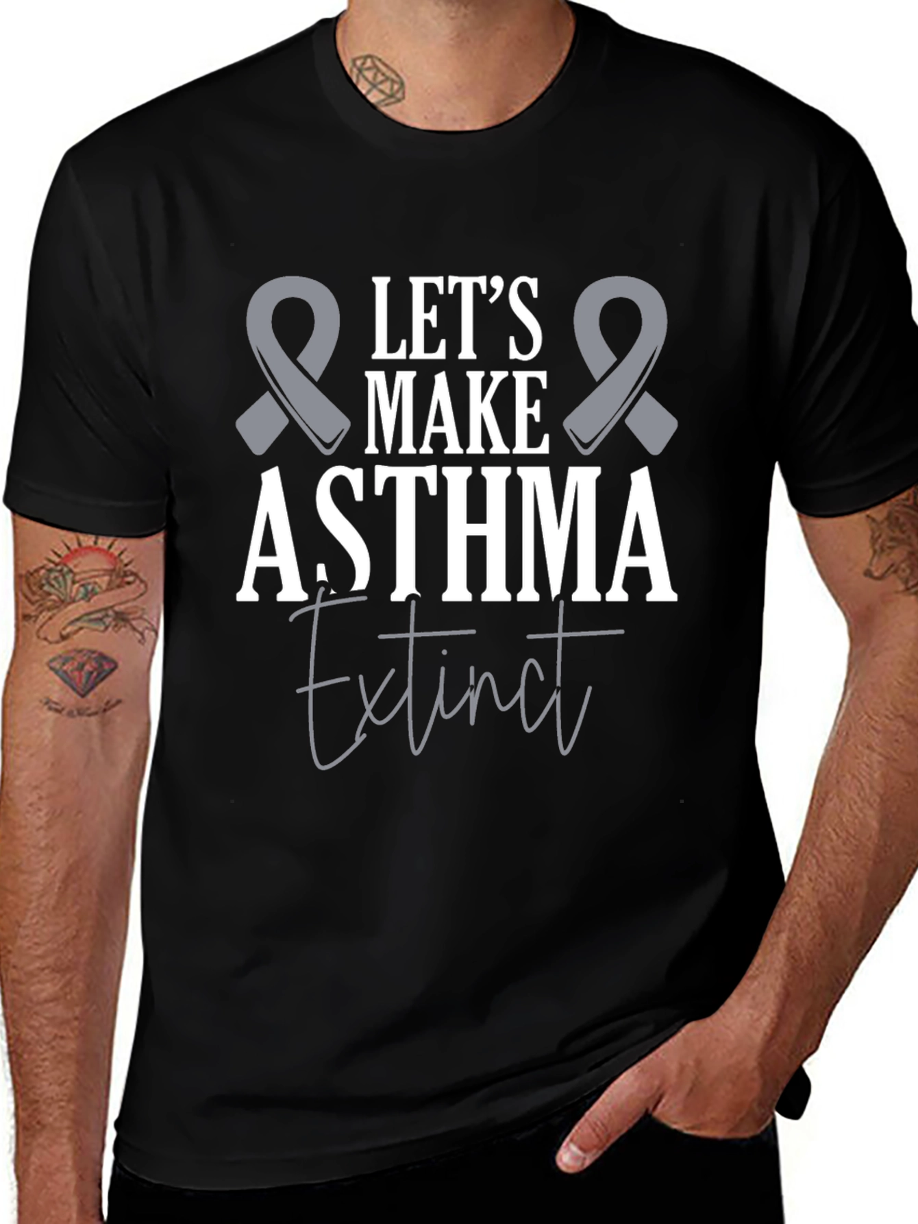 Lets Make Asthma Extinct T-Shirt