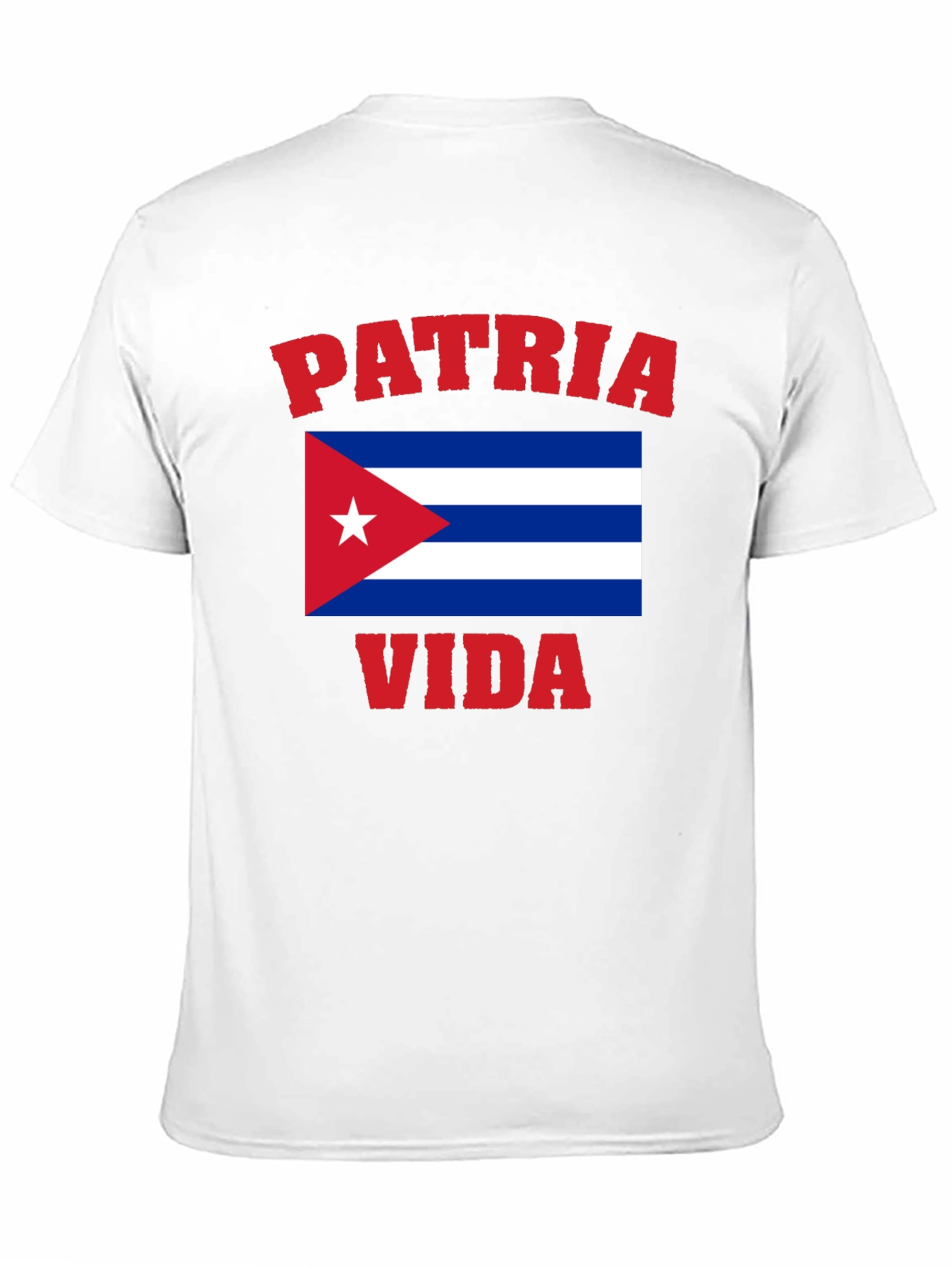 Patria Y Vida Cuba Flag T-Shirt
