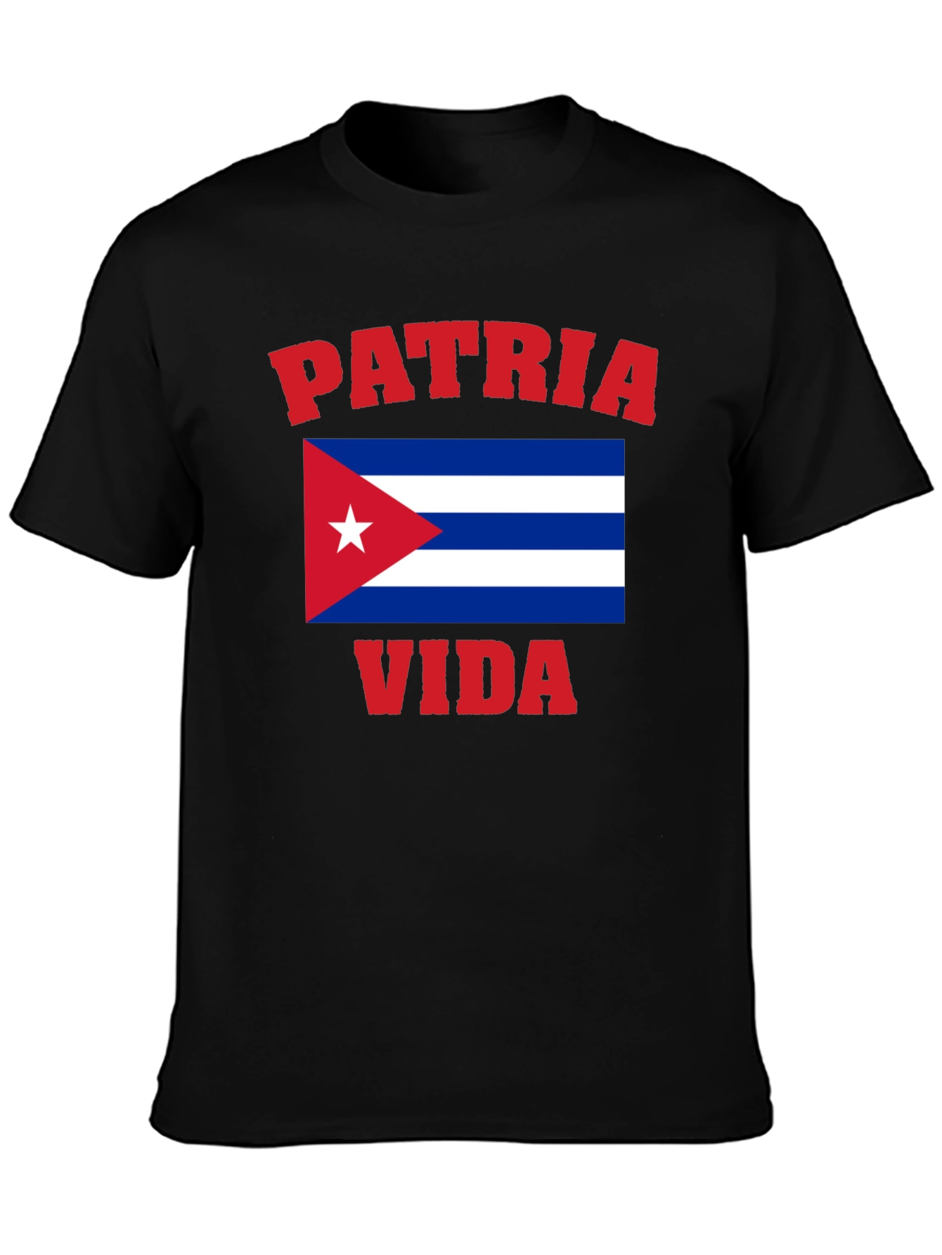 Patria Y Vida Cuba Flag T-Shirt