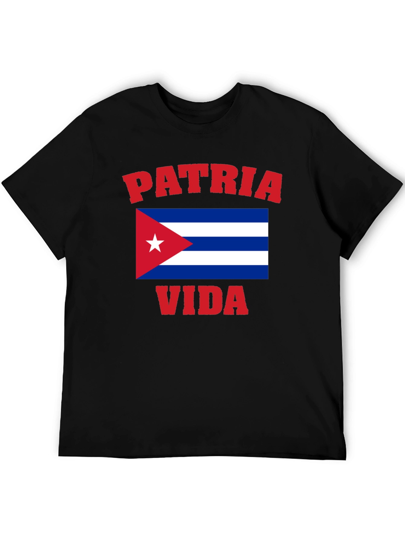Patria Y Vida Cuba Flag T-Shirt
