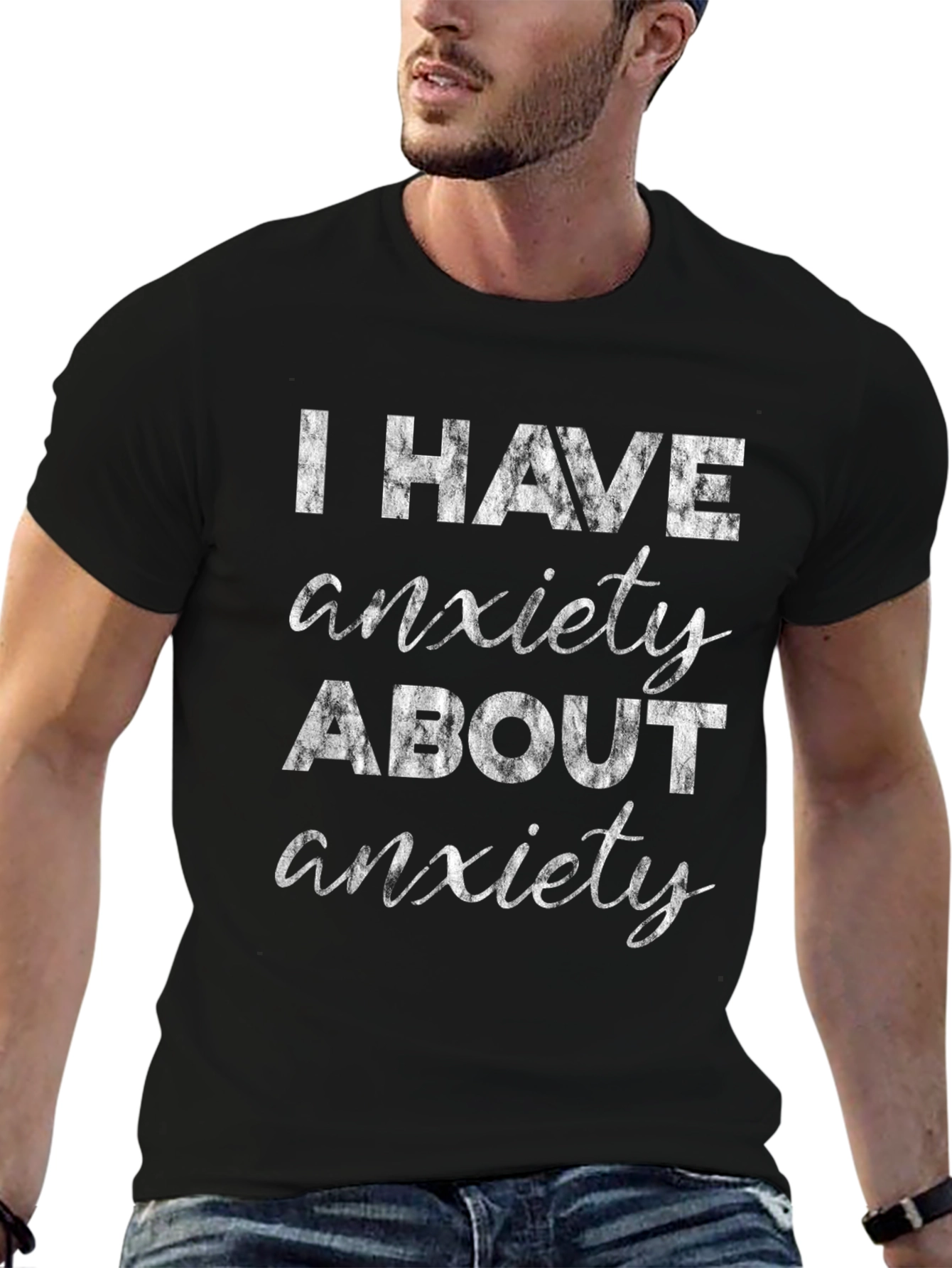 Anxiety T-Shirt Funny Mental Health Tee