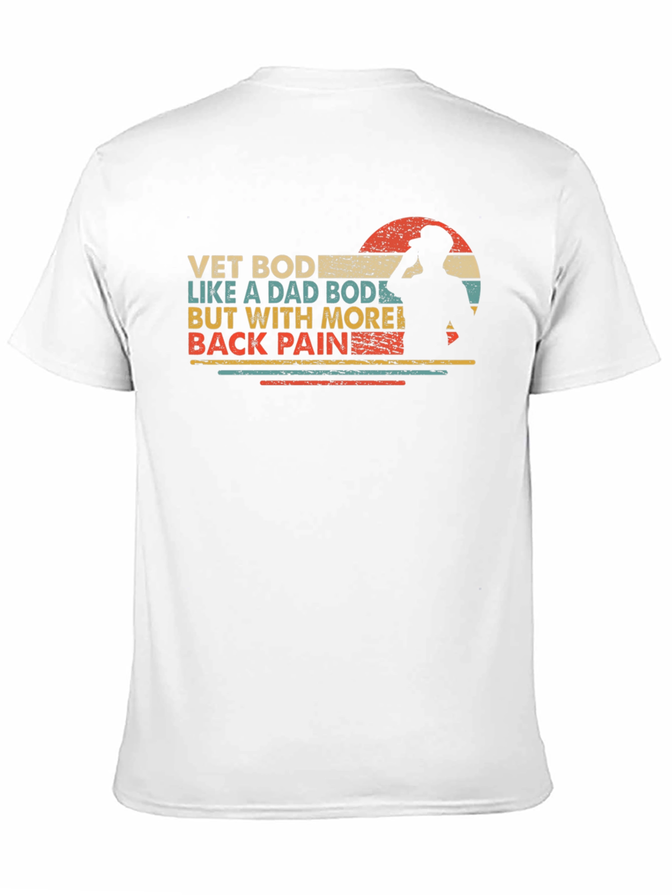 Vet Bod Like a Dad Bod Funny T-Shirt