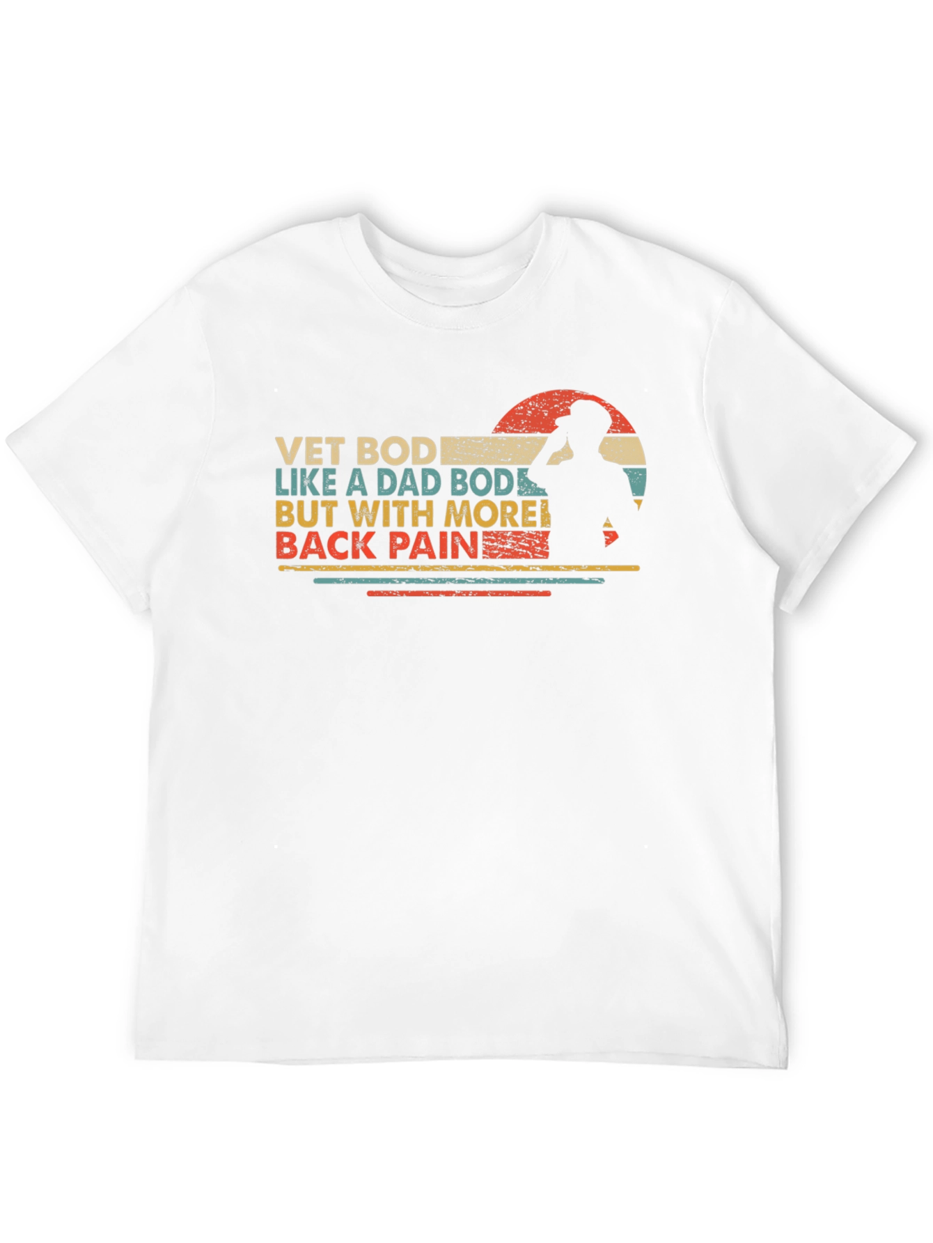 Vet Bod Like a Dad Bod Funny T-Shirt