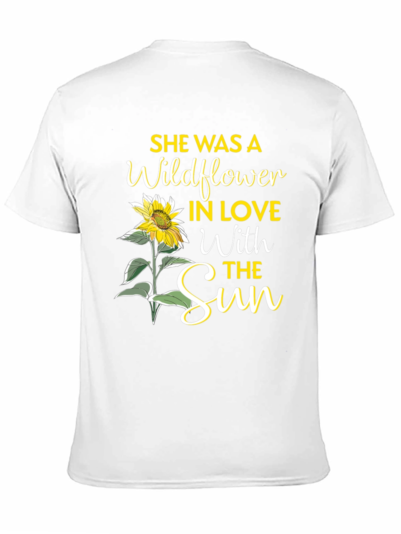 Wildflower in Love with the Sun Graphic Tee