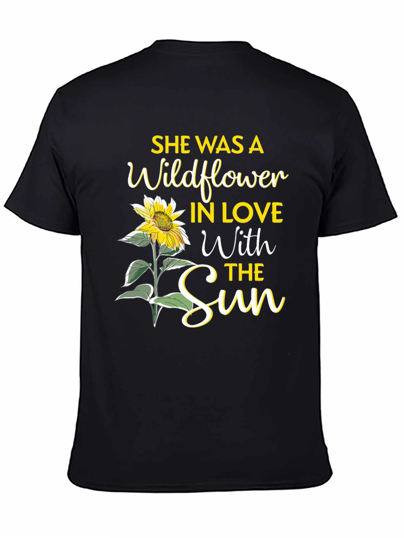 Wildflower in Love with the Sun Graphic Tee