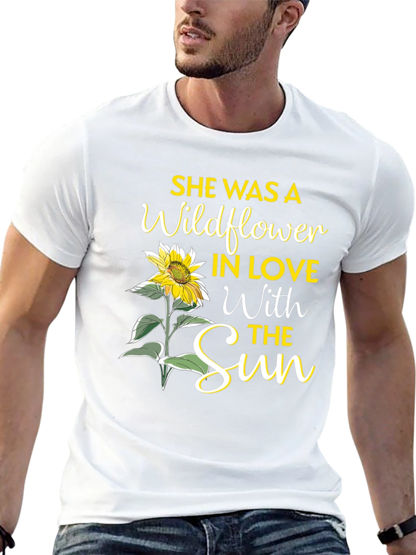 Wildflower in Love with the Sun Graphic Tee