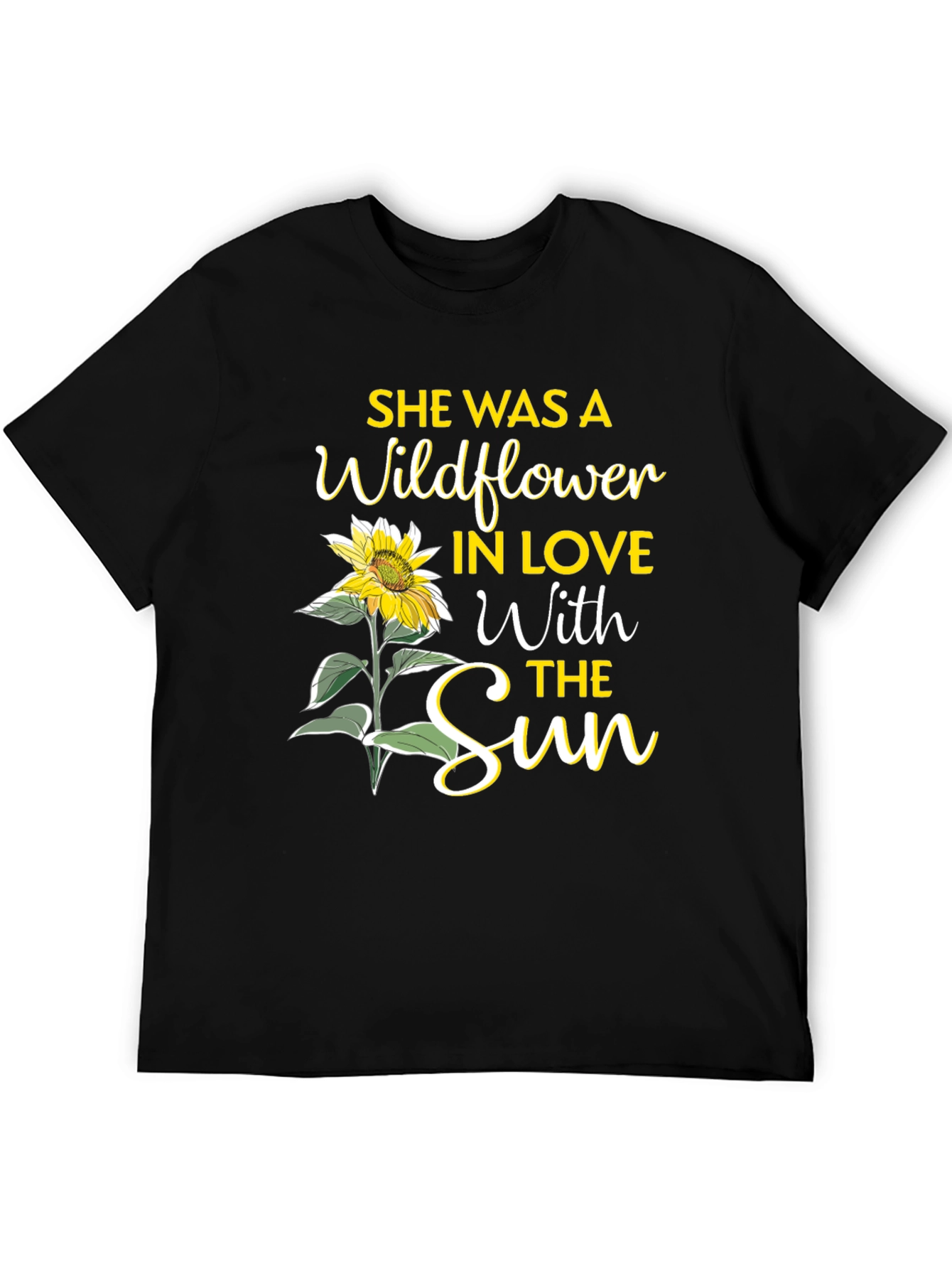 Wildflower in Love with the Sun Graphic Tee