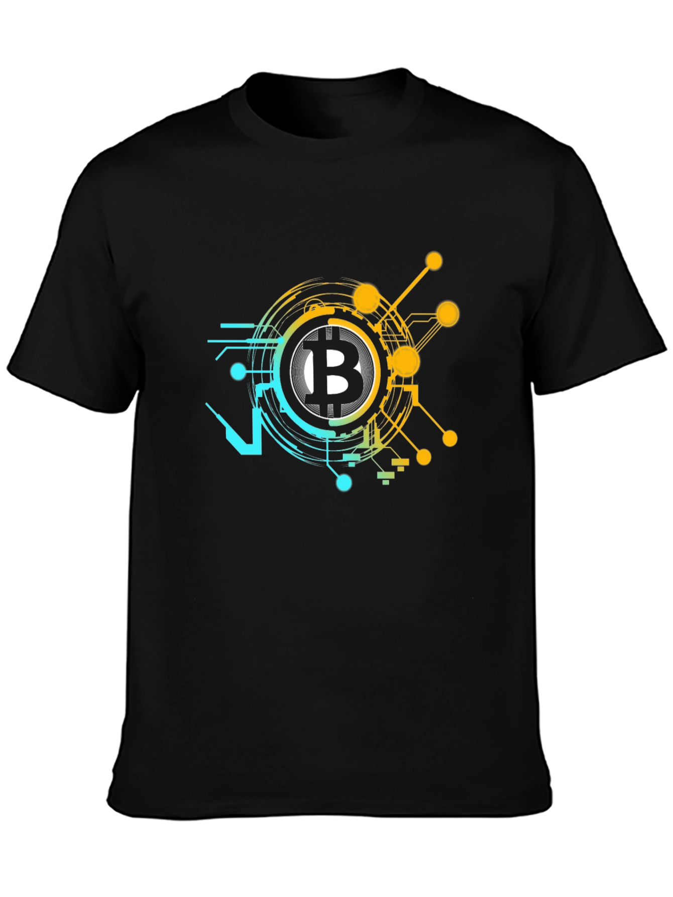 Bitcoin Circuit T-Shirt - Crypto Currency Fashion
