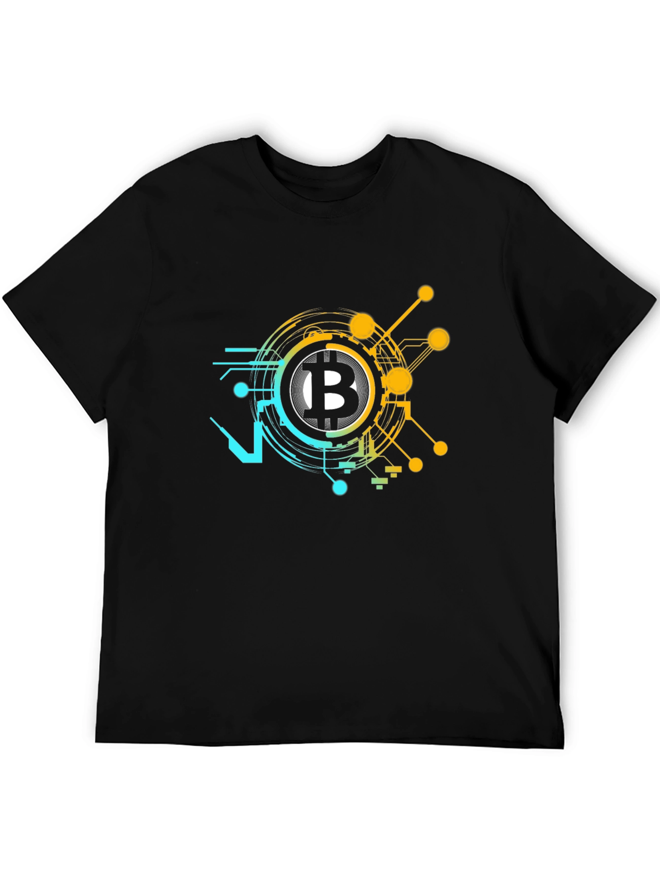 Bitcoin Circuit T-Shirt - Crypto Currency Fashion