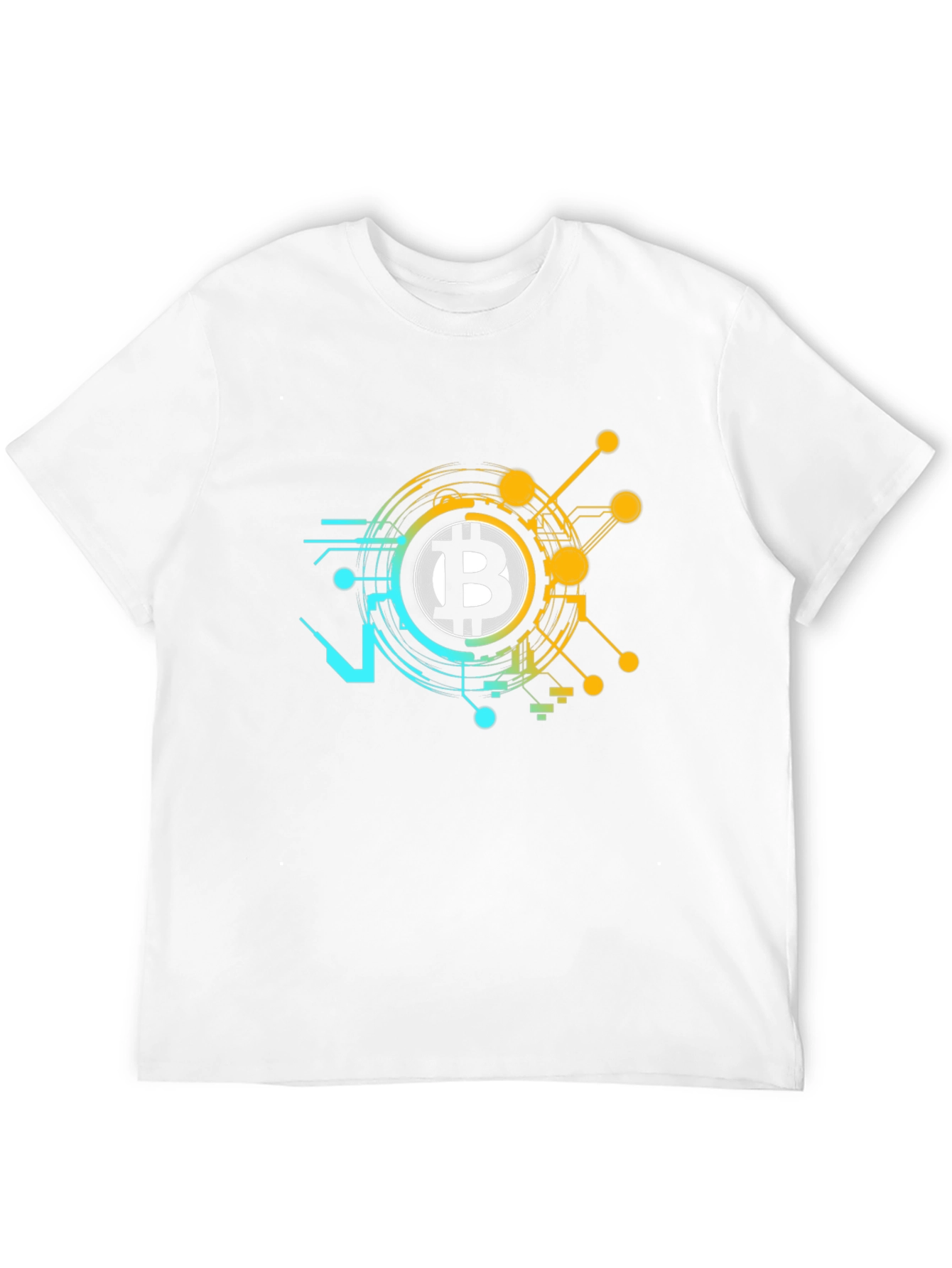 Bitcoin Circuit T-Shirt - Crypto Currency Fashion