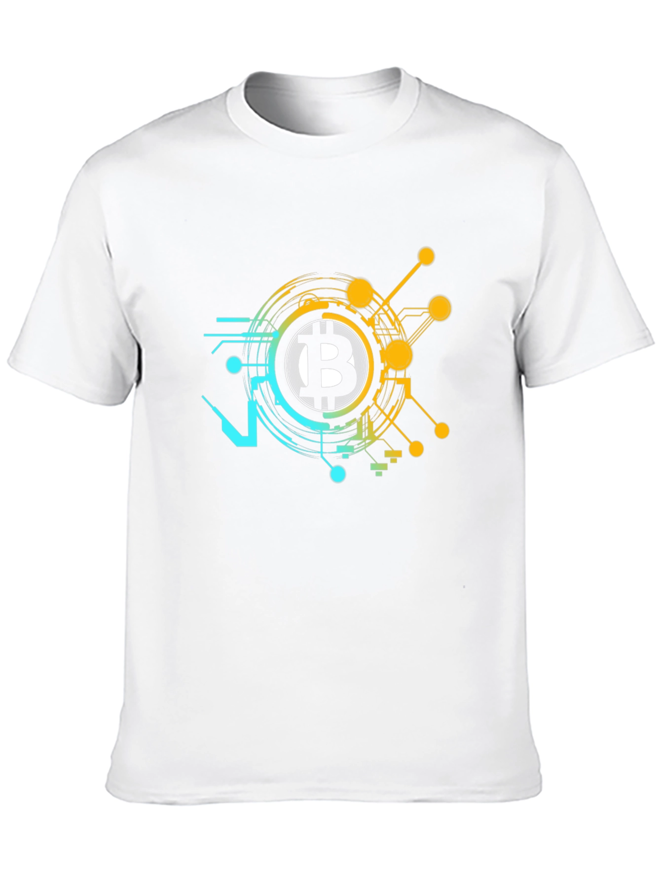 Bitcoin Circuit T-Shirt - Crypto Currency Fashion