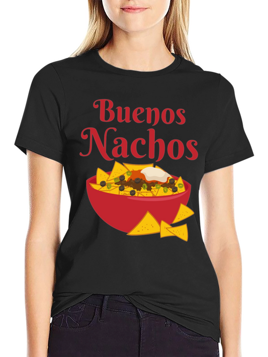 Buenos Nachos Graphic T-Shirt - Foodie Apparel