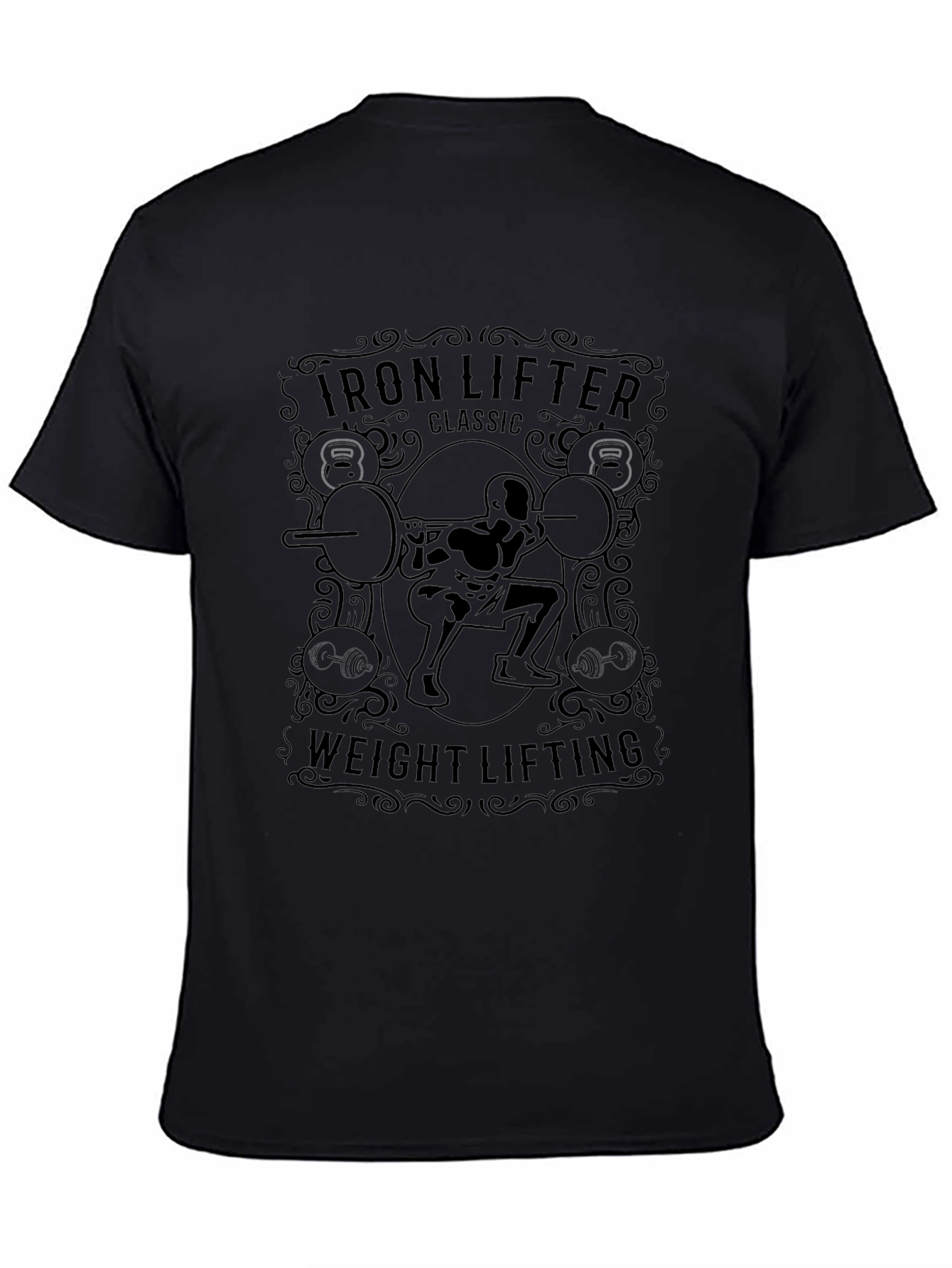 Iron Lifter Classic Weight Lifting T-Shirt