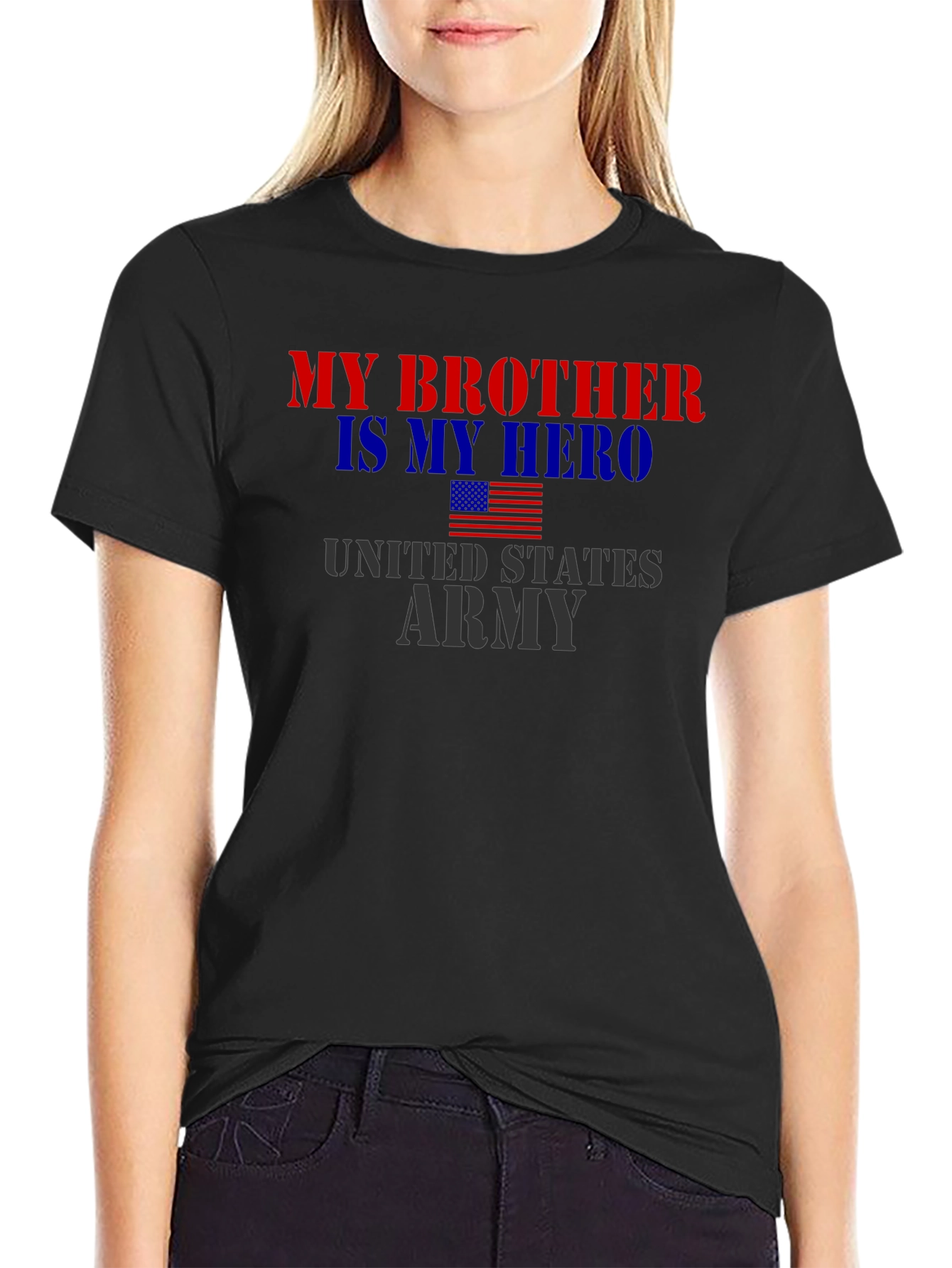 My Brother Is My Hero US Army T-Shirt
