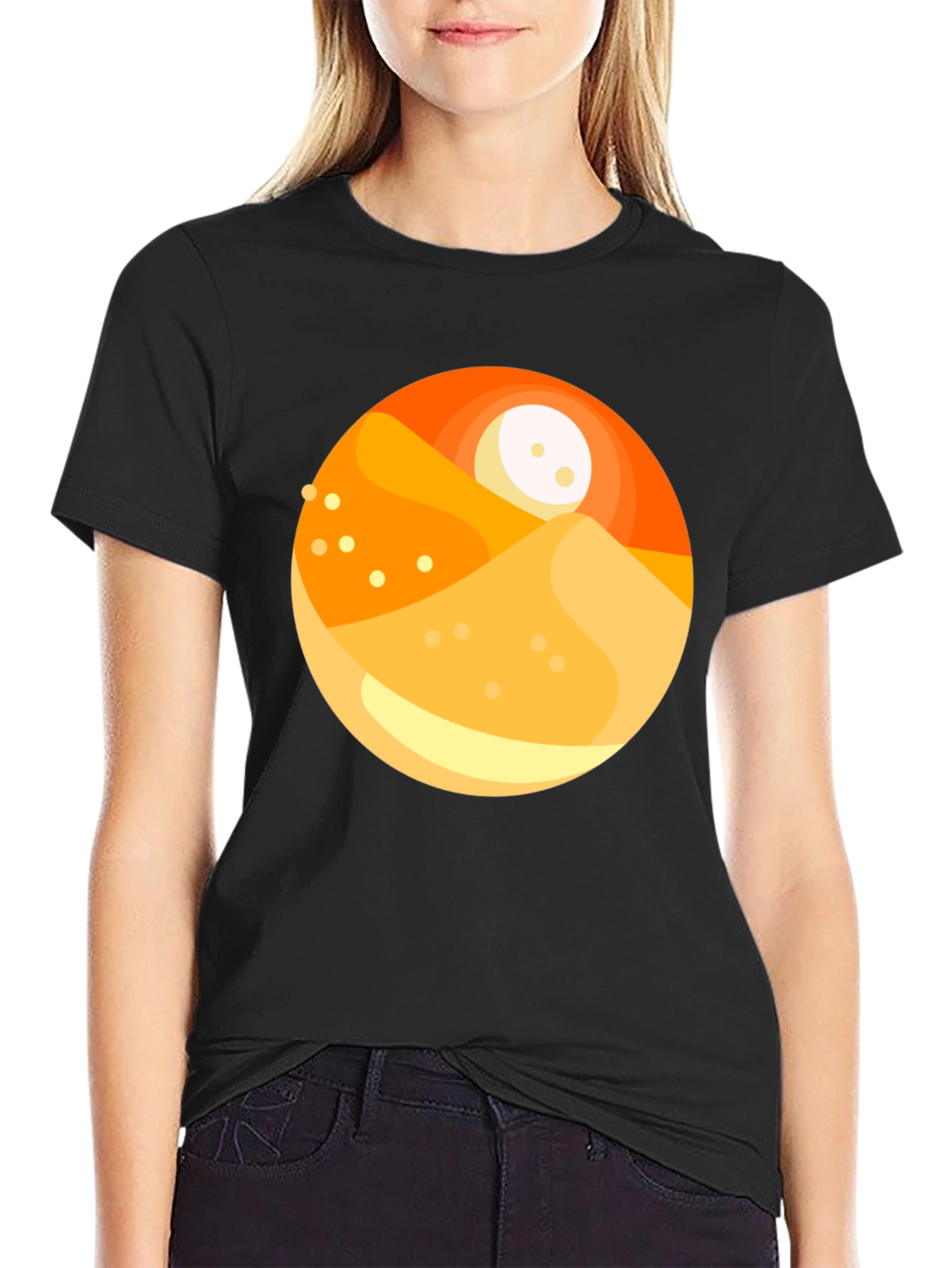 Desert Sunset Graphic T-Shirt - Trendy Casual Wear