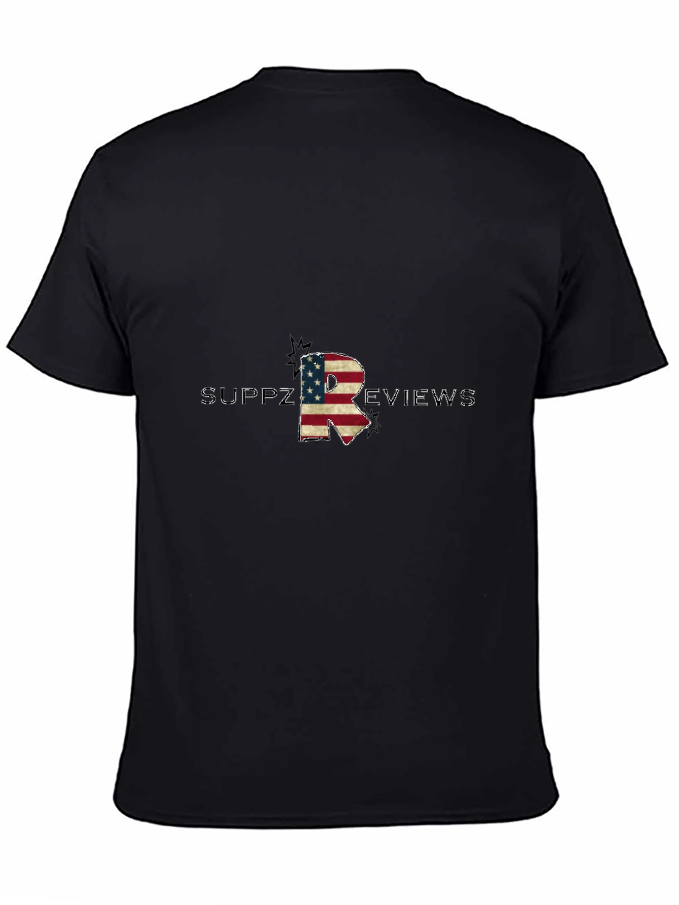 Suppz Reviews American Flag Letter R T-Shirt