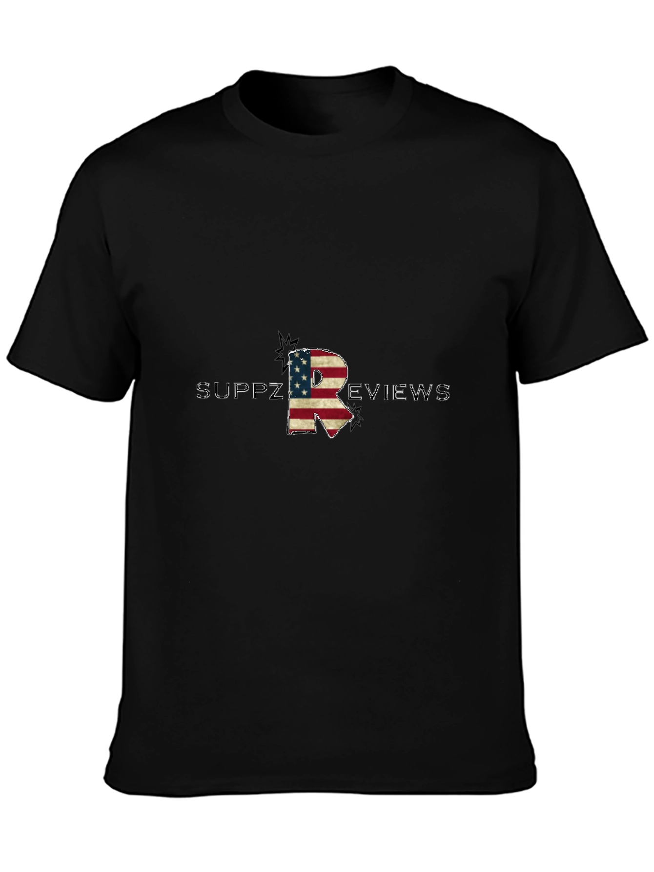 Suppz Reviews American Flag Letter R T-Shirt