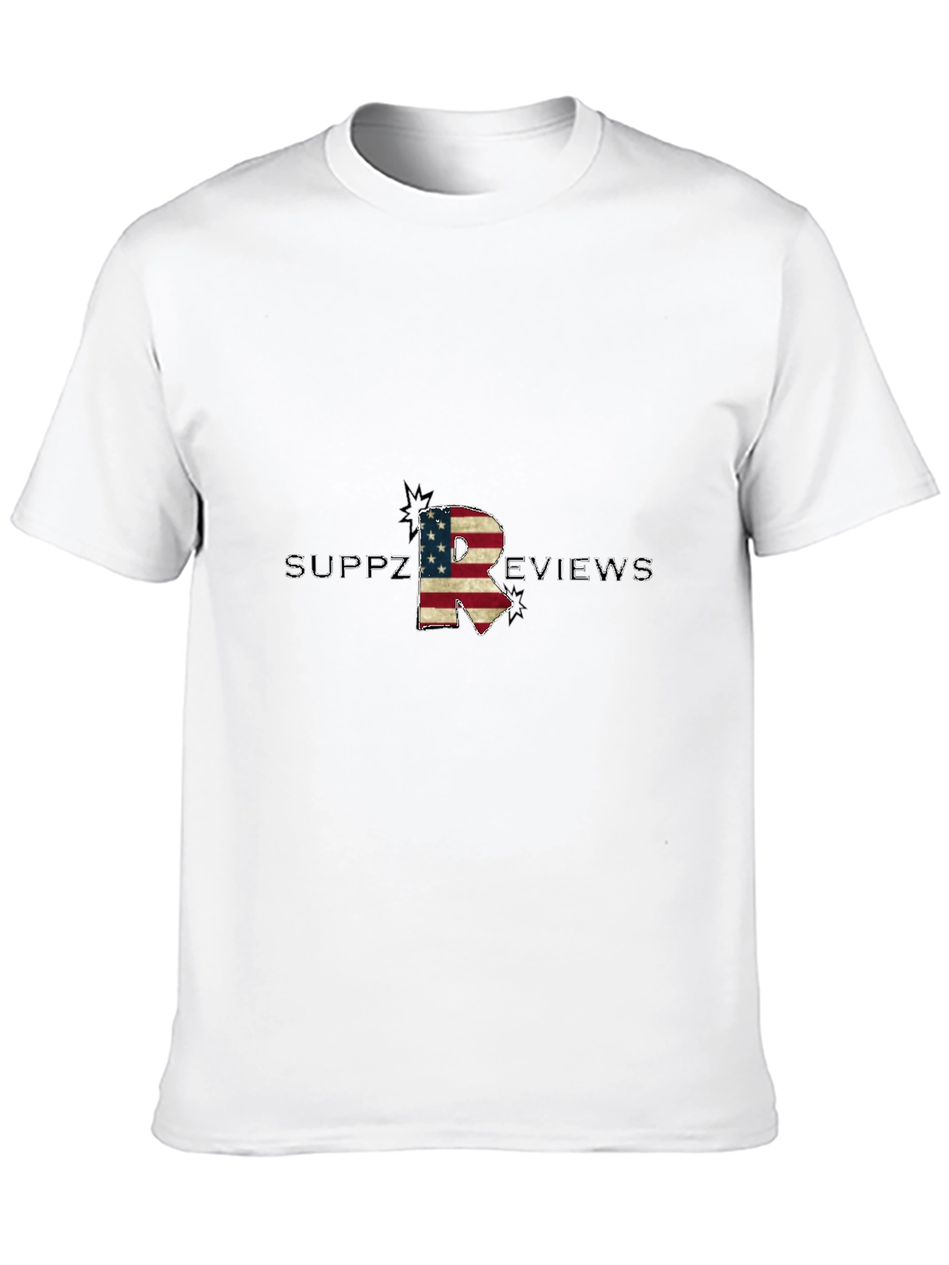 Suppz Reviews American Flag Letter R T-Shirt