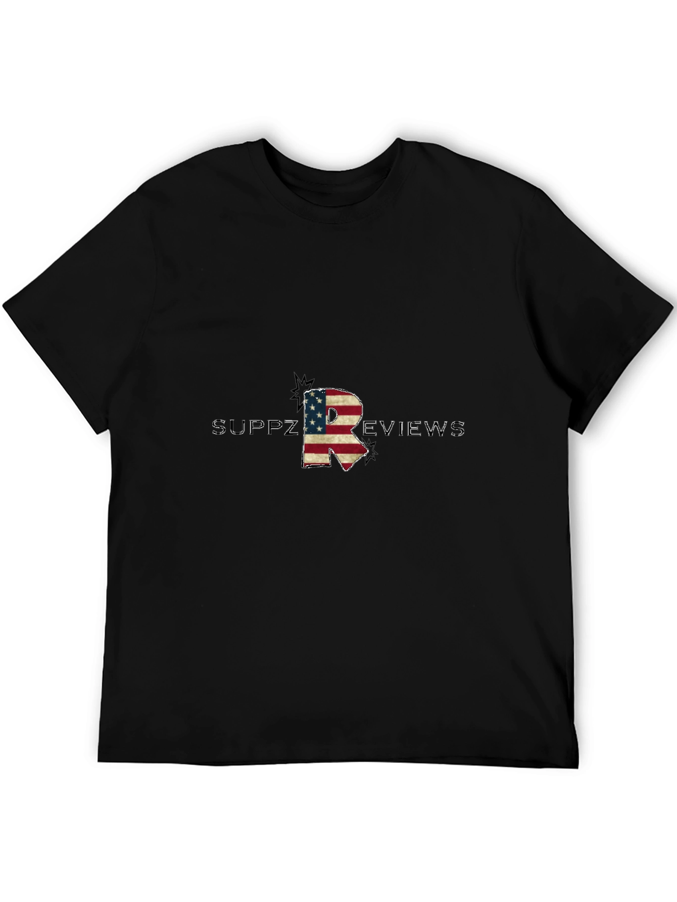 Suppz Reviews American Flag Letter R T-Shirt