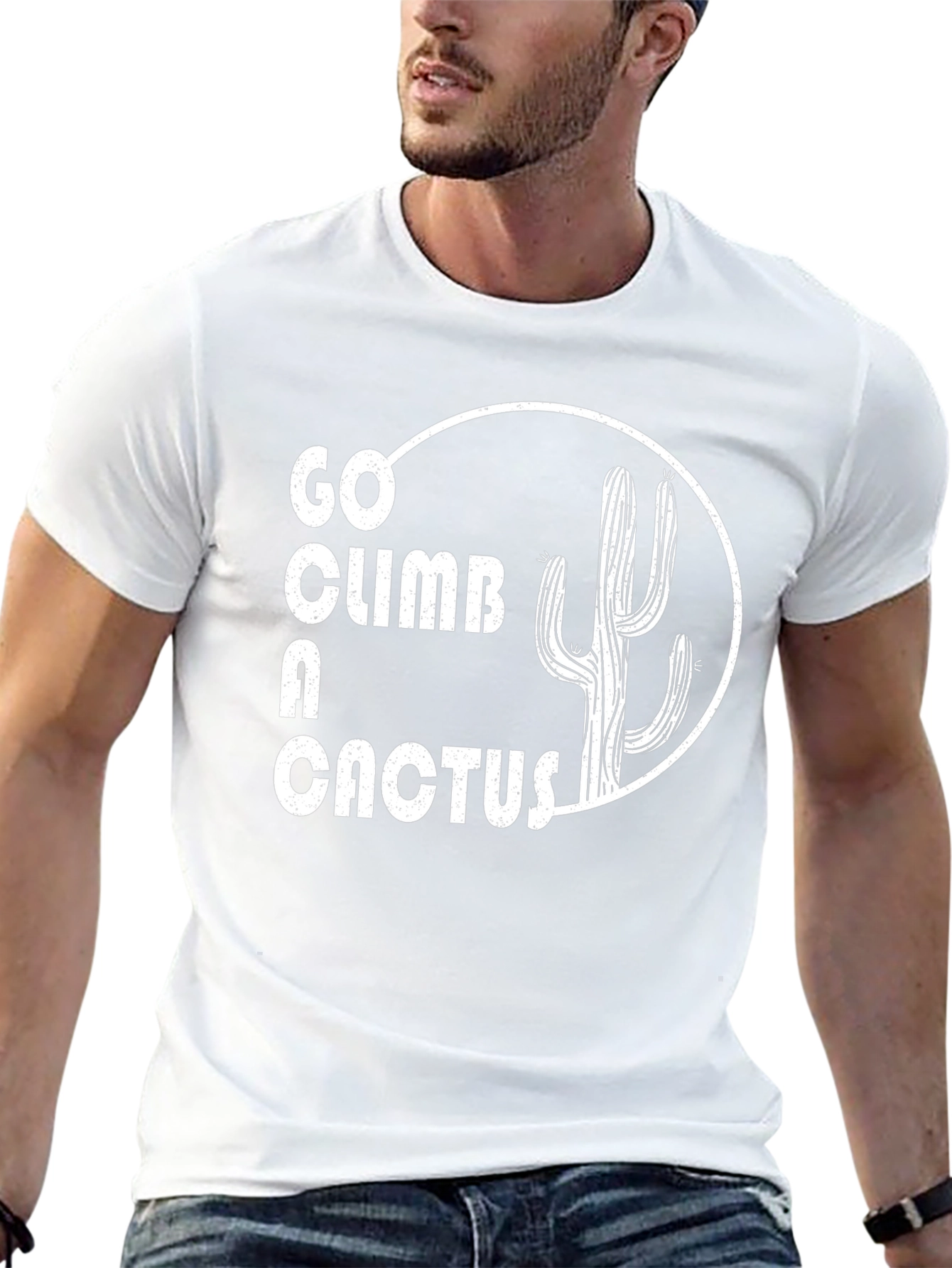 Go Climb a Cactus Graphic Tee