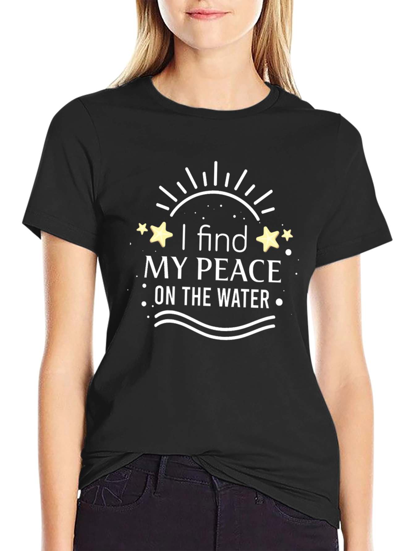 Peaceful Water T-Shirt - Find Your Calm