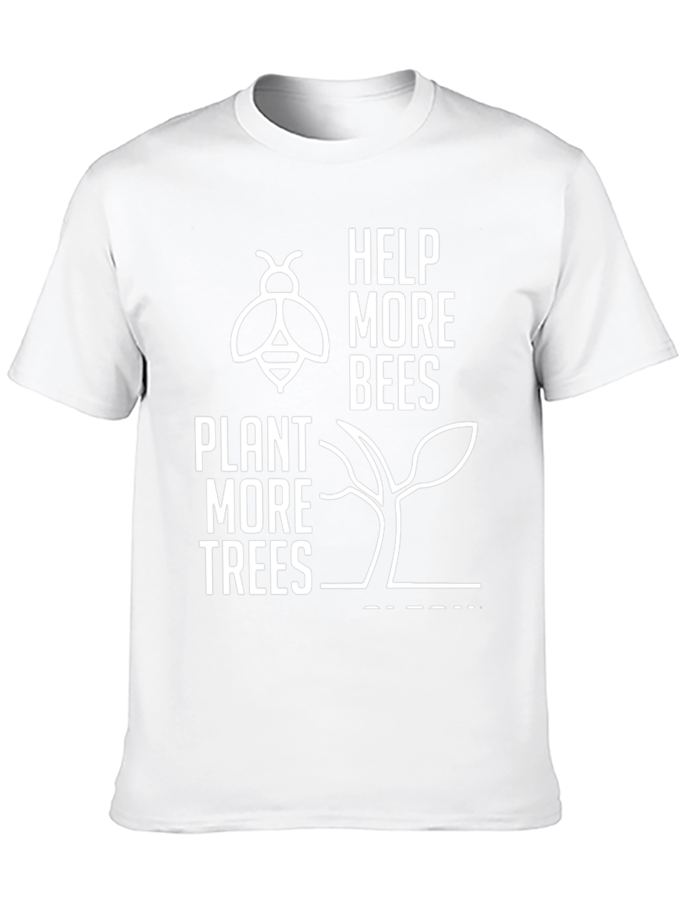 Help More Bees Plant More Trees T-Shirt