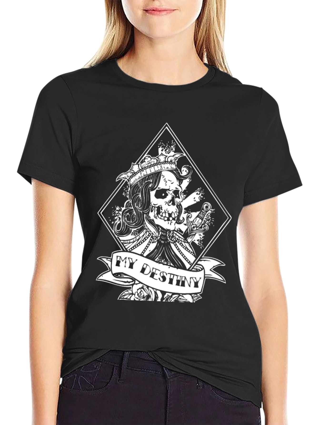 My Destiny Graphic Tee - Skull King T-Shirt