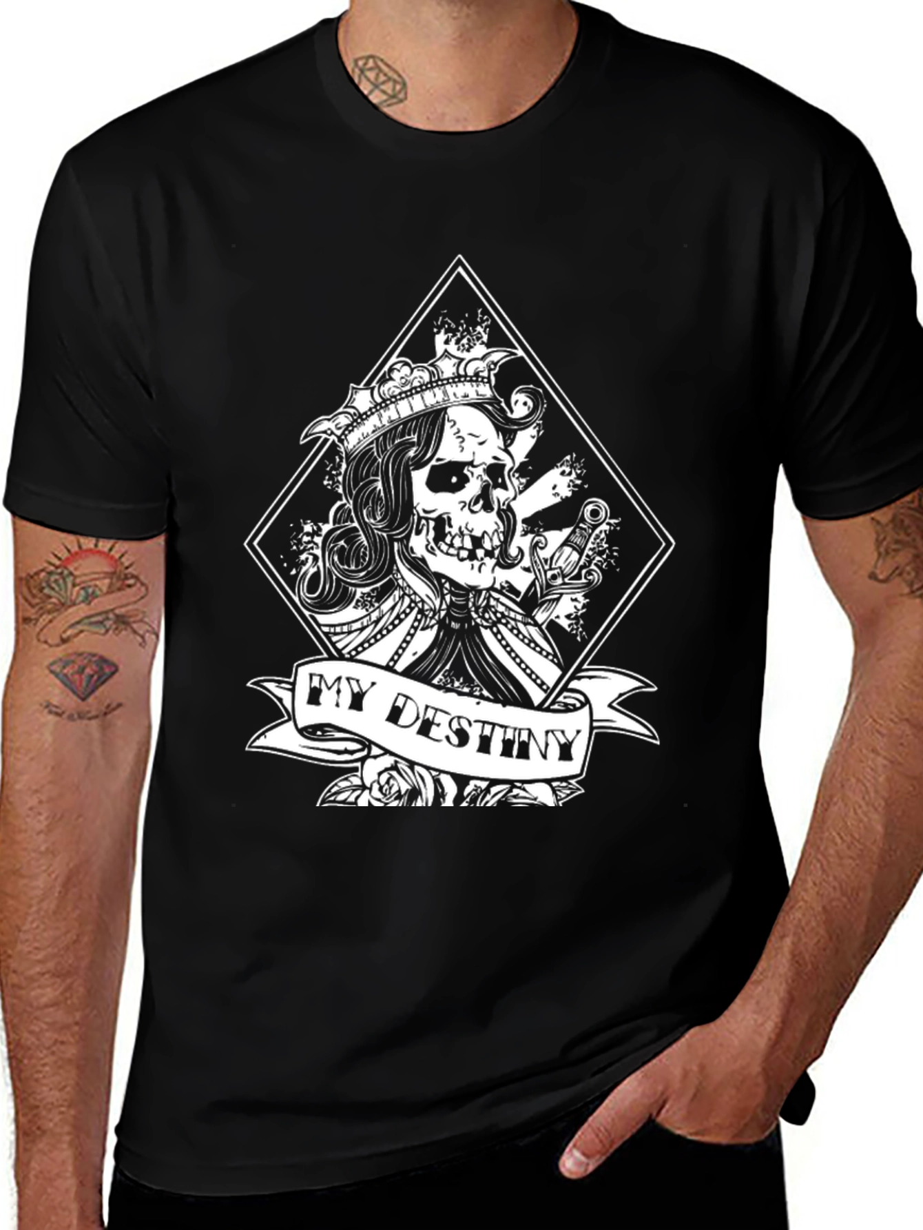 My Destiny Graphic Tee - Skull King T-Shirt