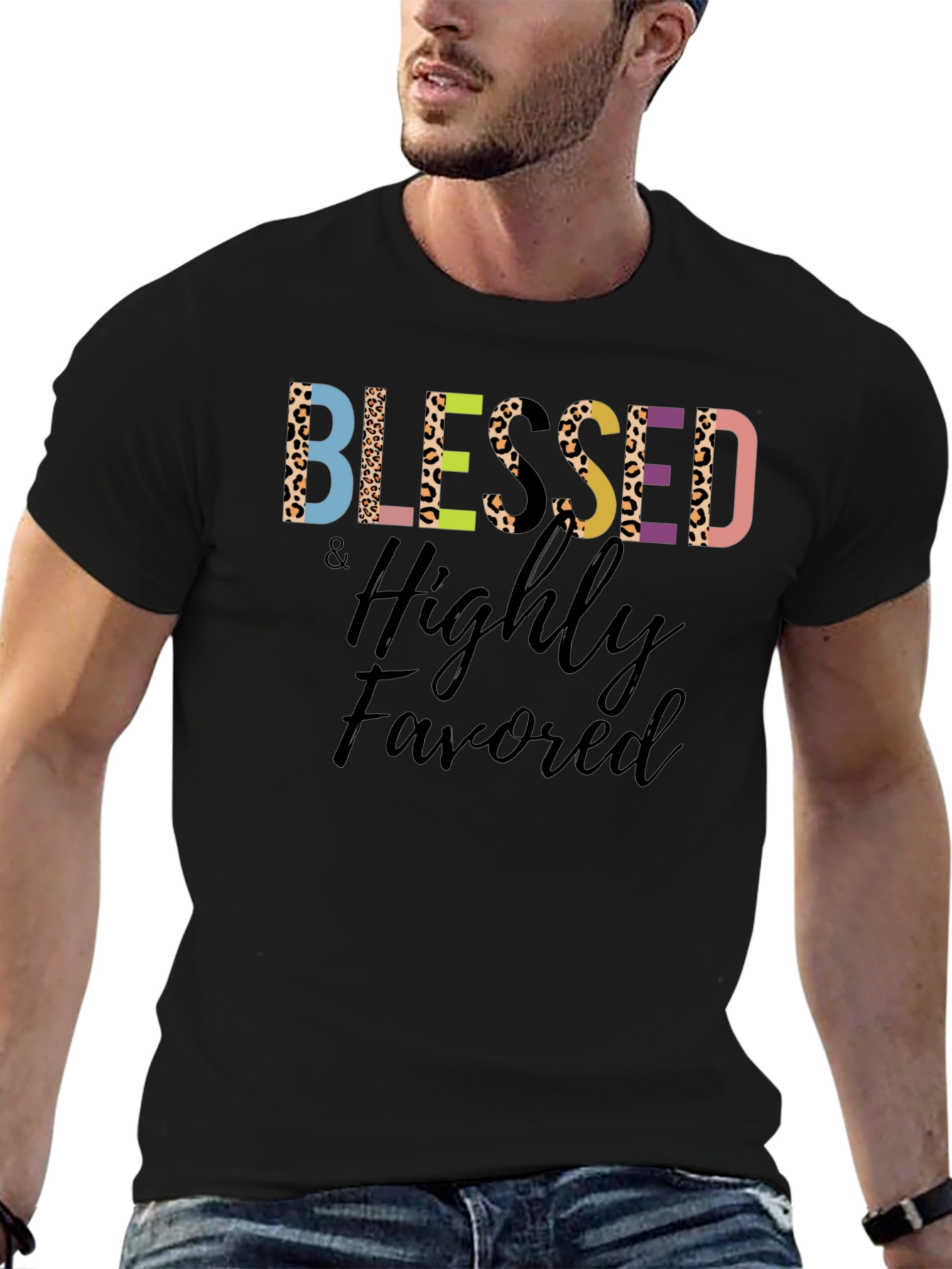 Blessed & Highly Favored Graphic Tee
