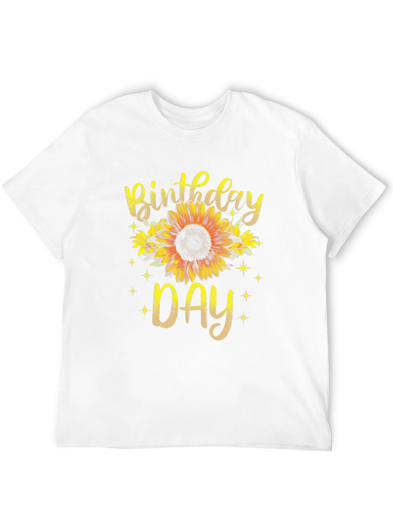 Birthday Sunflower Graphic Tee