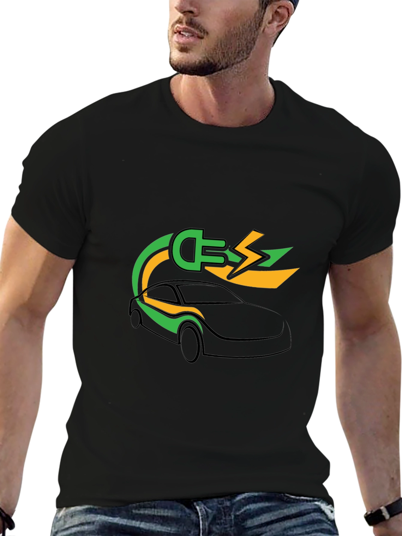 Electric Car T-Shirt - Charge Up Your Style!
