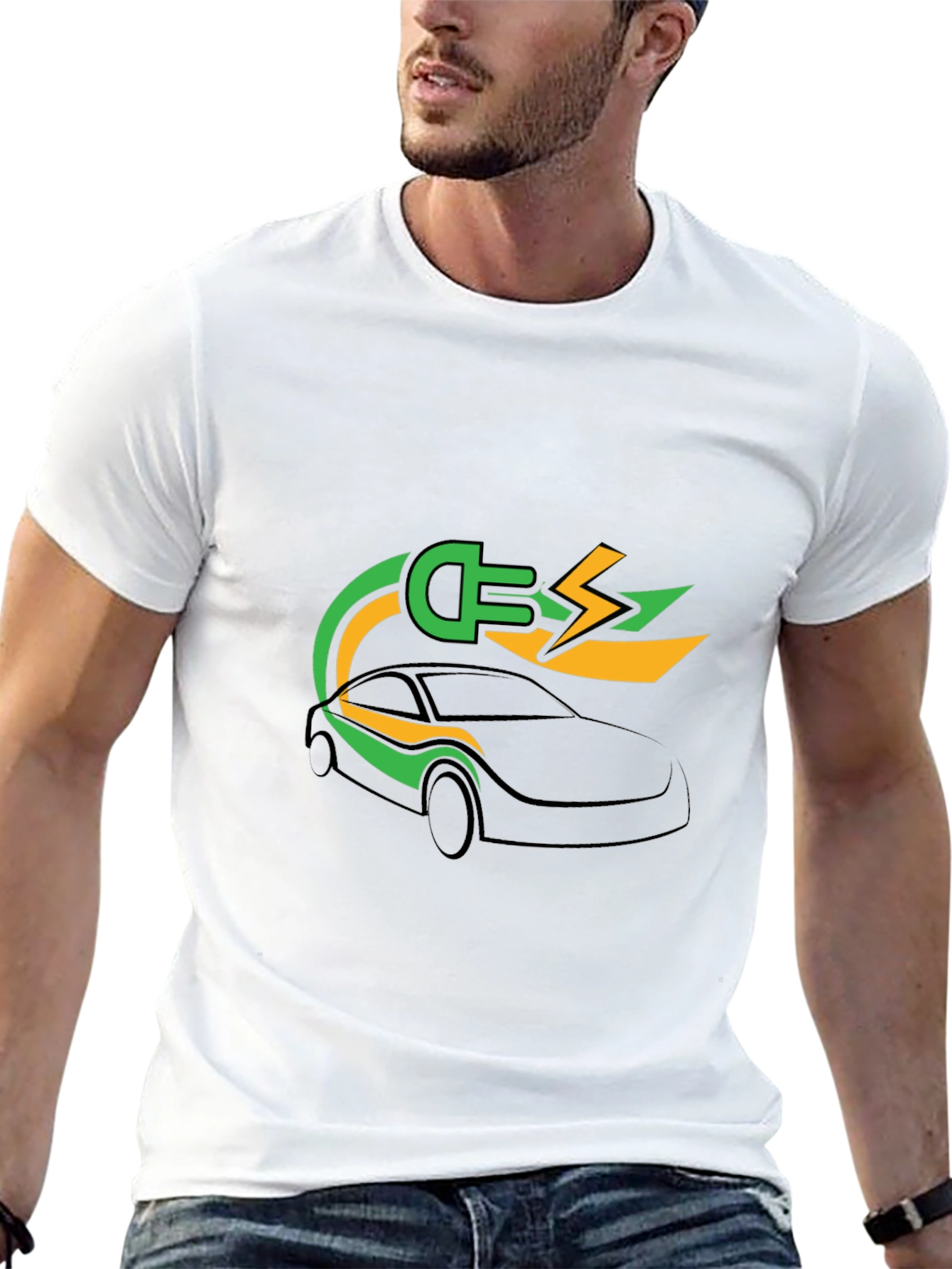 Electric Car T-Shirt - Charge Up Your Style!
