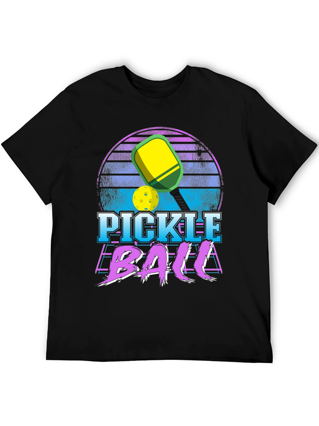 Retro Pickleball Graphic T-Shirt