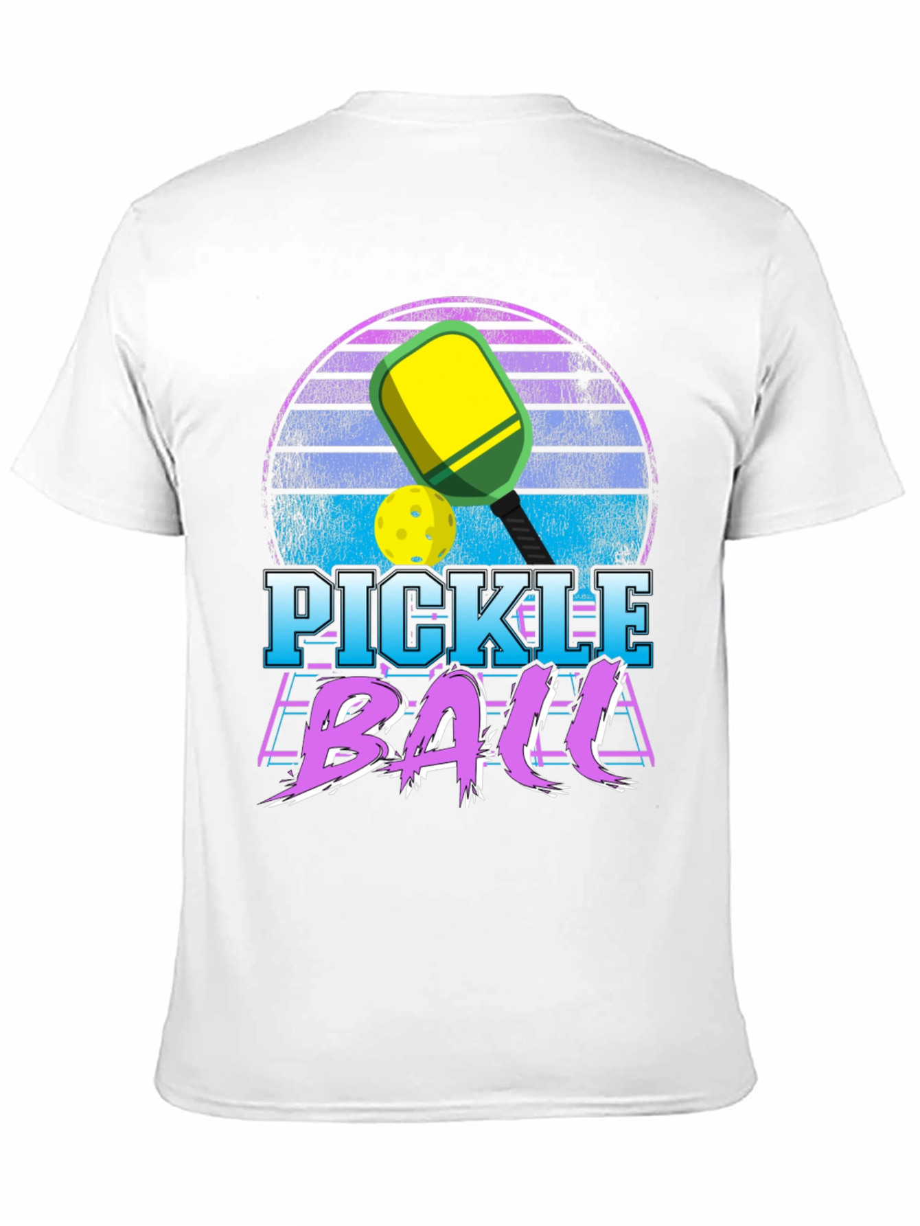 Retro Pickleball Graphic T-Shirt