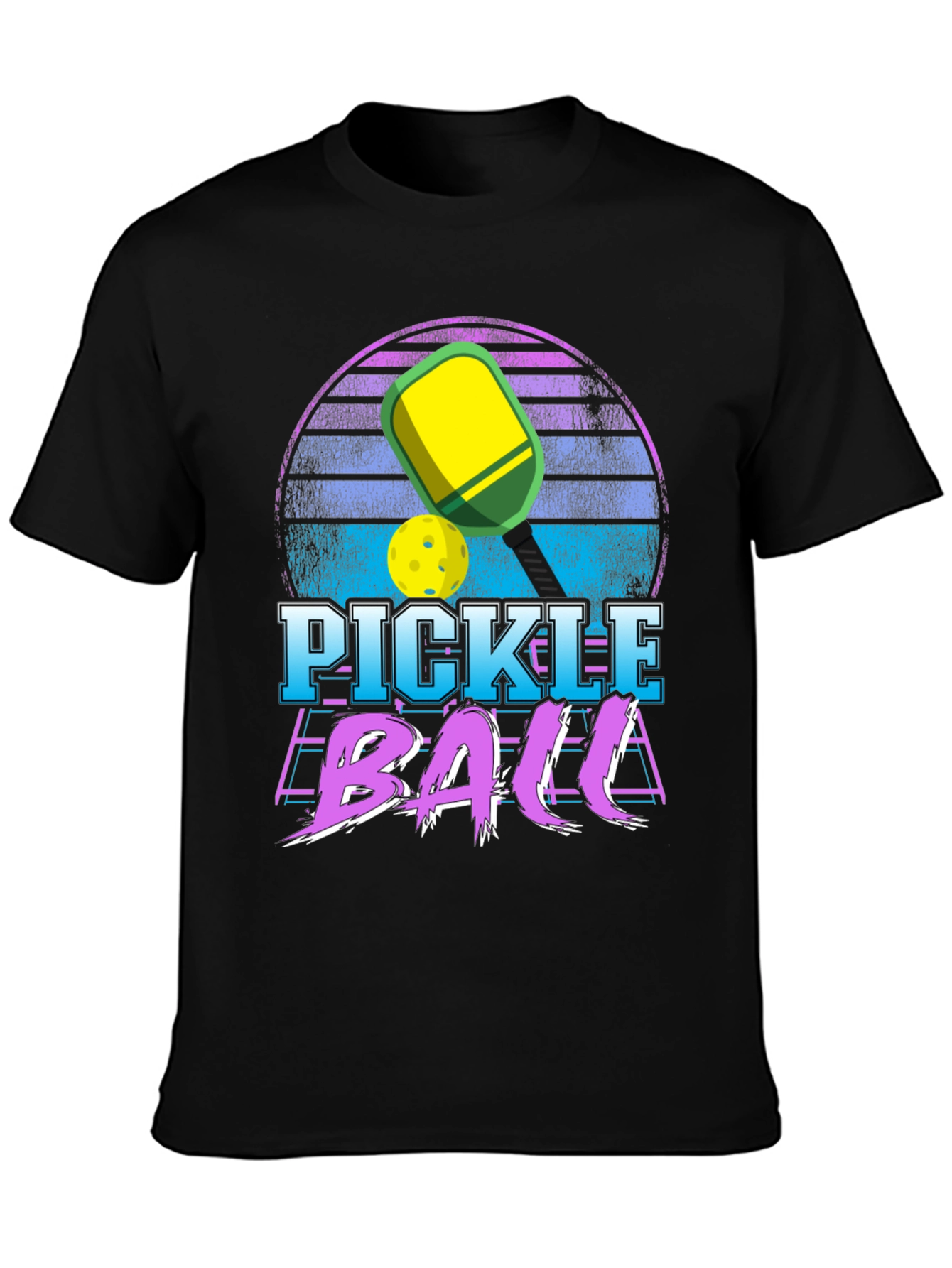 Retro Pickleball Graphic T-Shirt