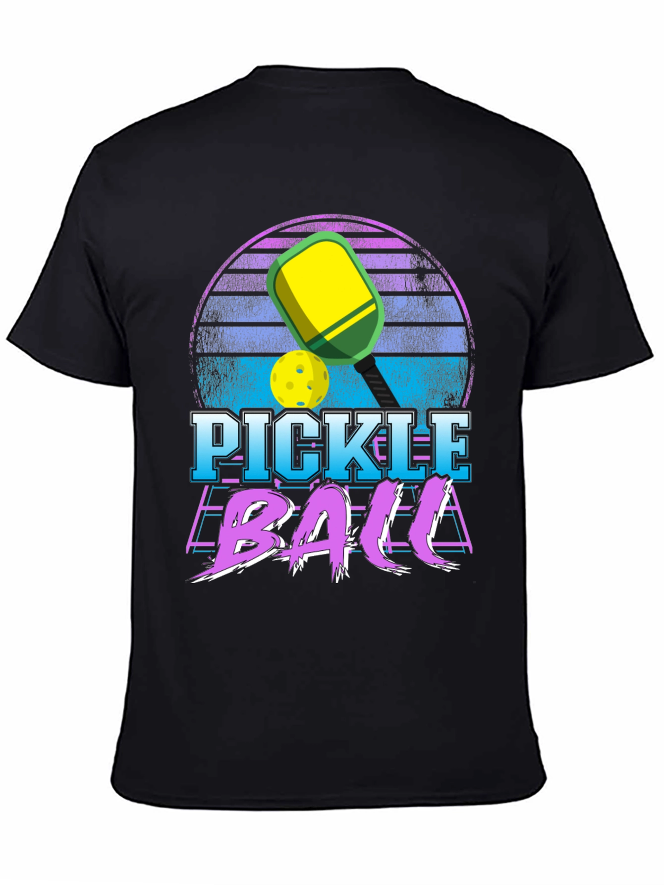 Retro Pickleball Graphic T-Shirt