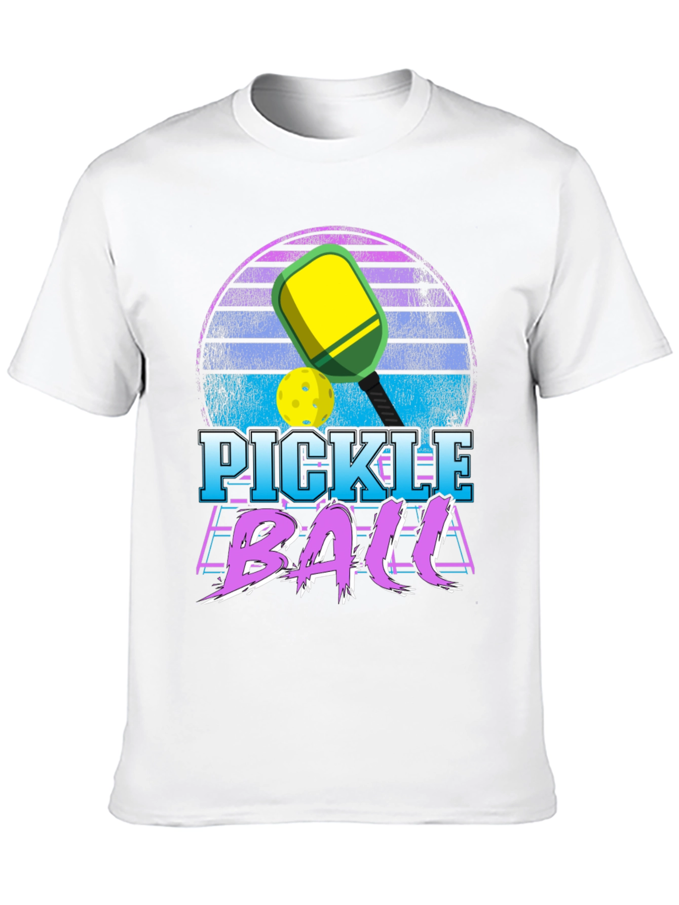 Retro Pickleball Graphic T-Shirt