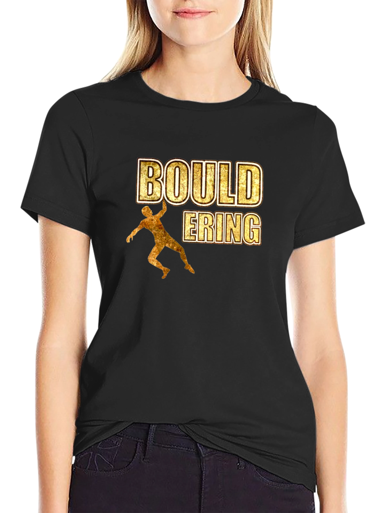 Bouldering T-Shirt - Rock Climbing Design