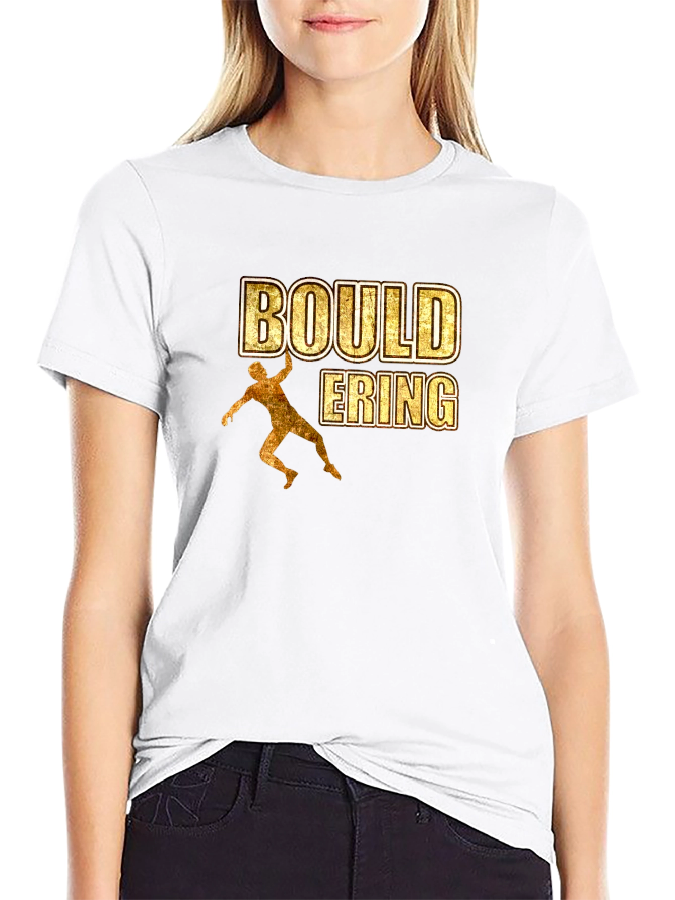Bouldering T-Shirt - Rock Climbing Design