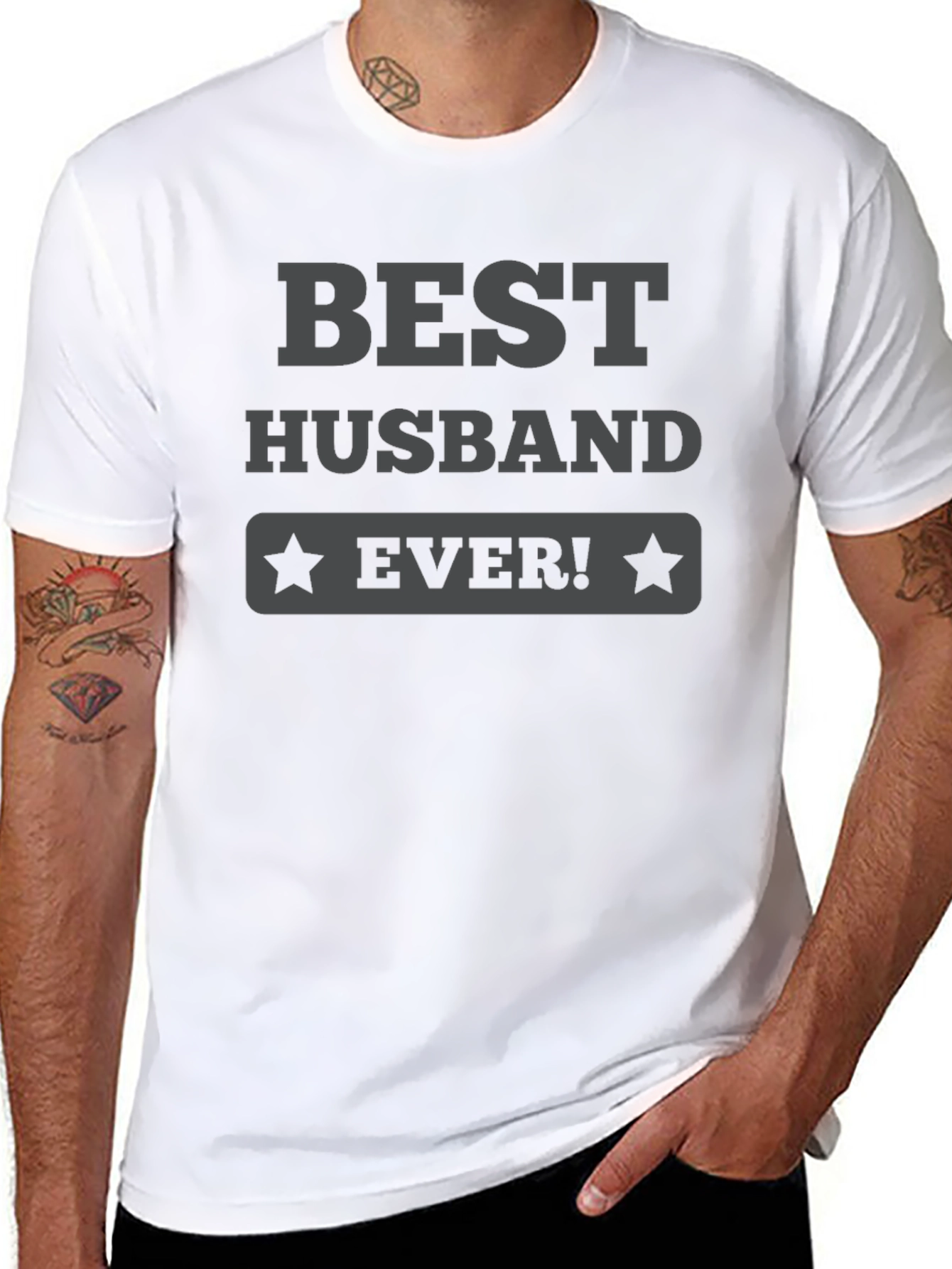 Best Husband Ever Black T-Shirt