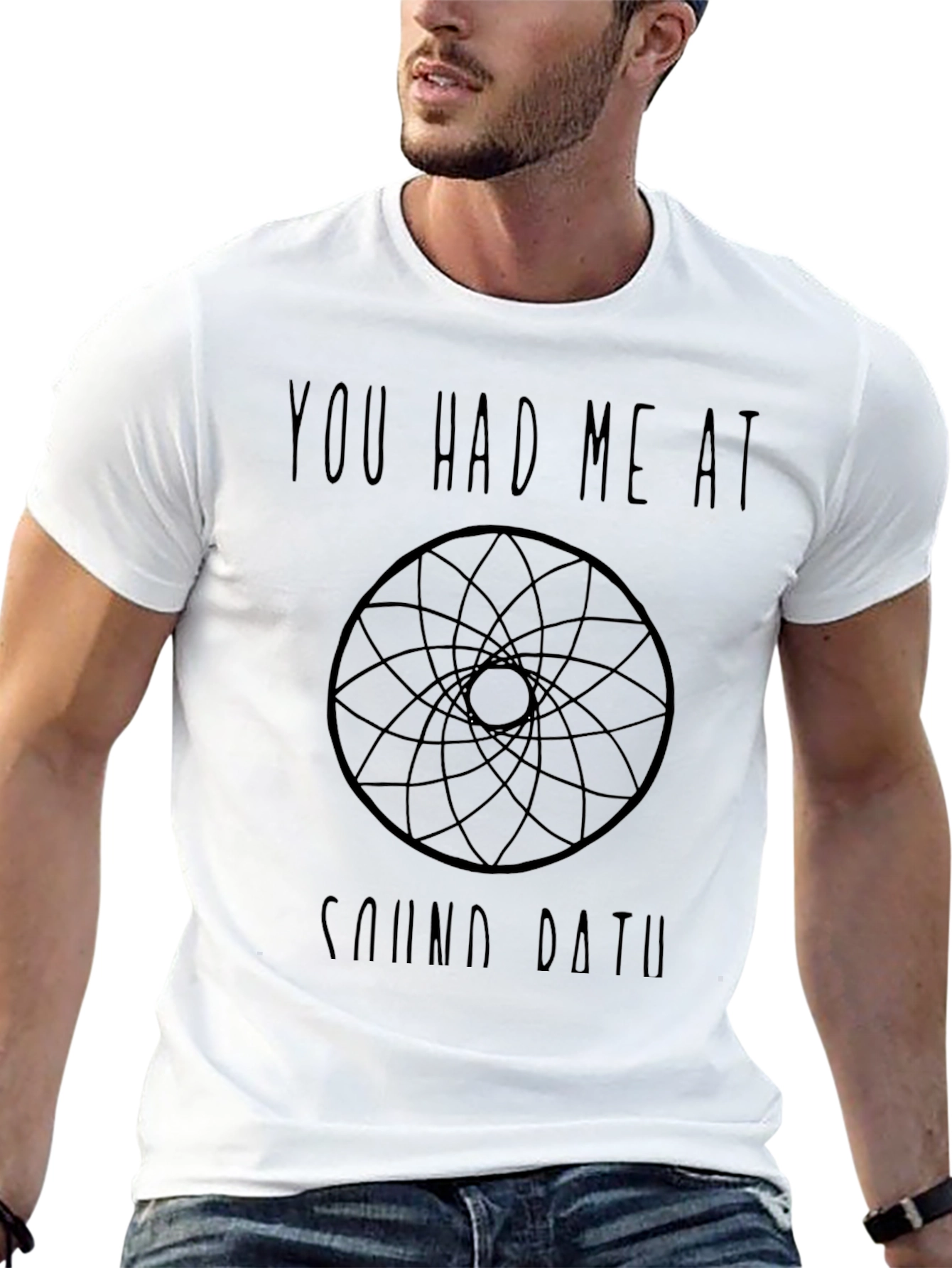 You Had Me At Sound Bath Black T-Shirt