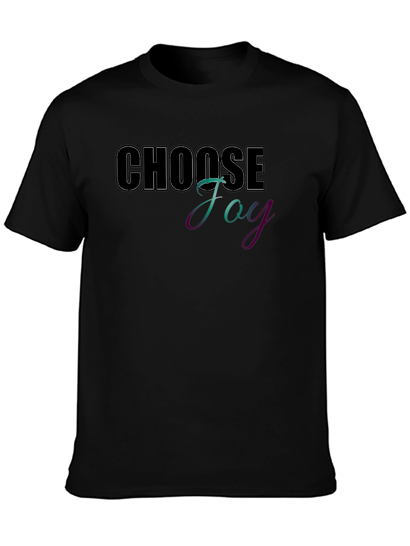 Choose Joy Graphic Tee - Positive Vibes