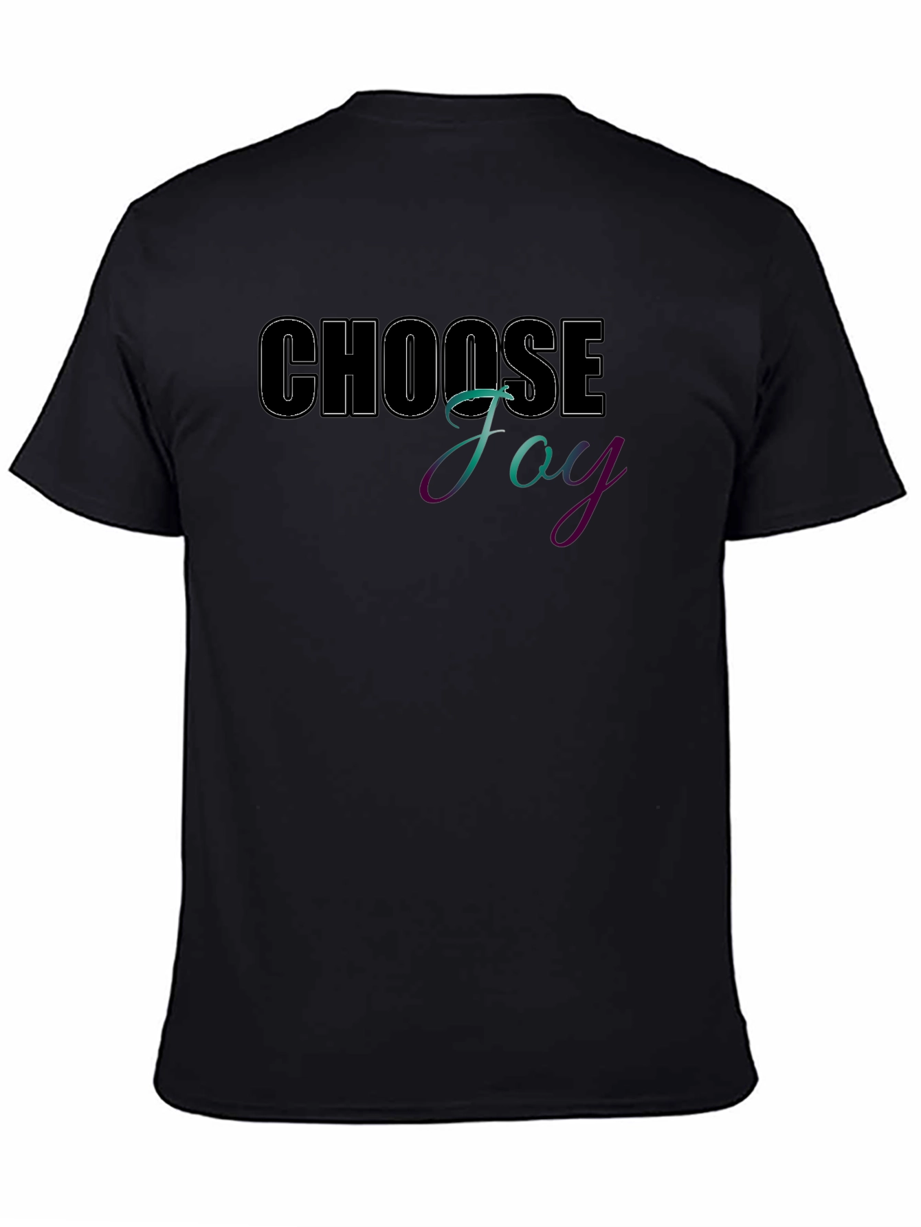 Choose Joy Graphic Tee - Positive Vibes