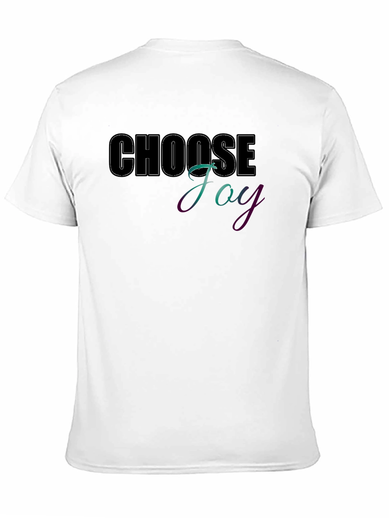Choose Joy Graphic Tee - Positive Vibes