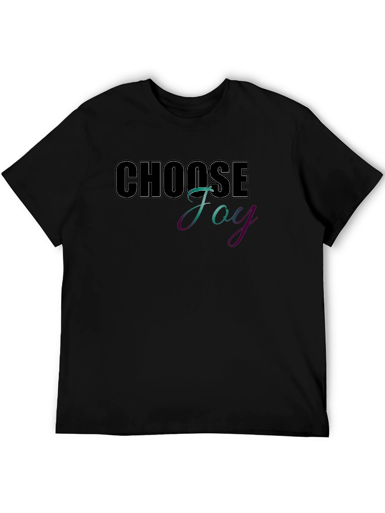 Choose Joy Graphic Tee - Positive Vibes