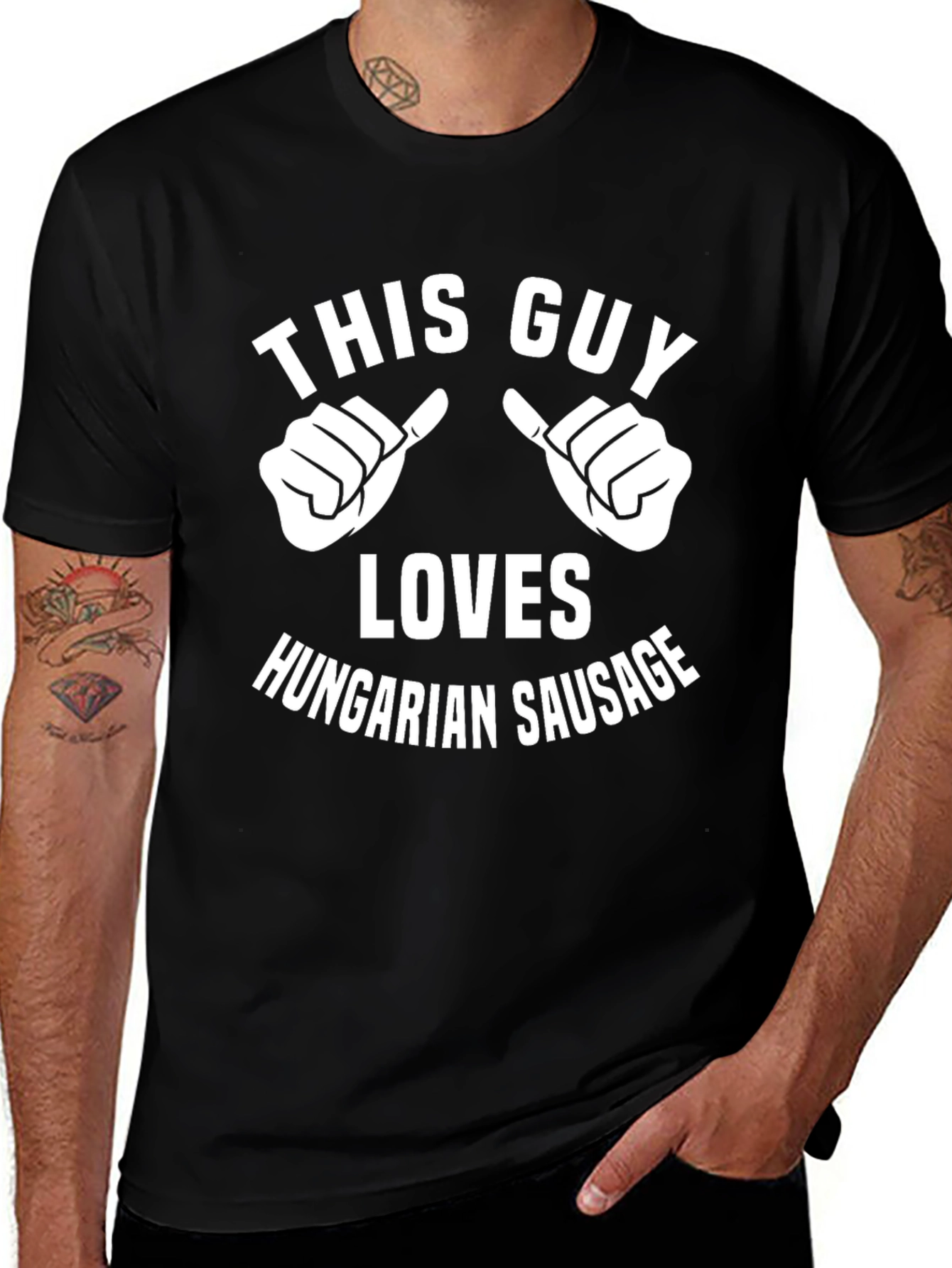 Hungarian Sausage Lover Graphic Tee