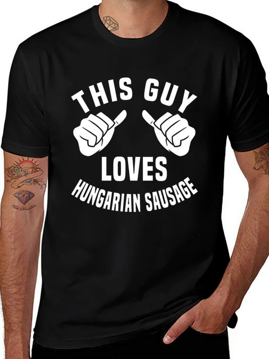 Hungarian Sausage Lover Graphic Tee