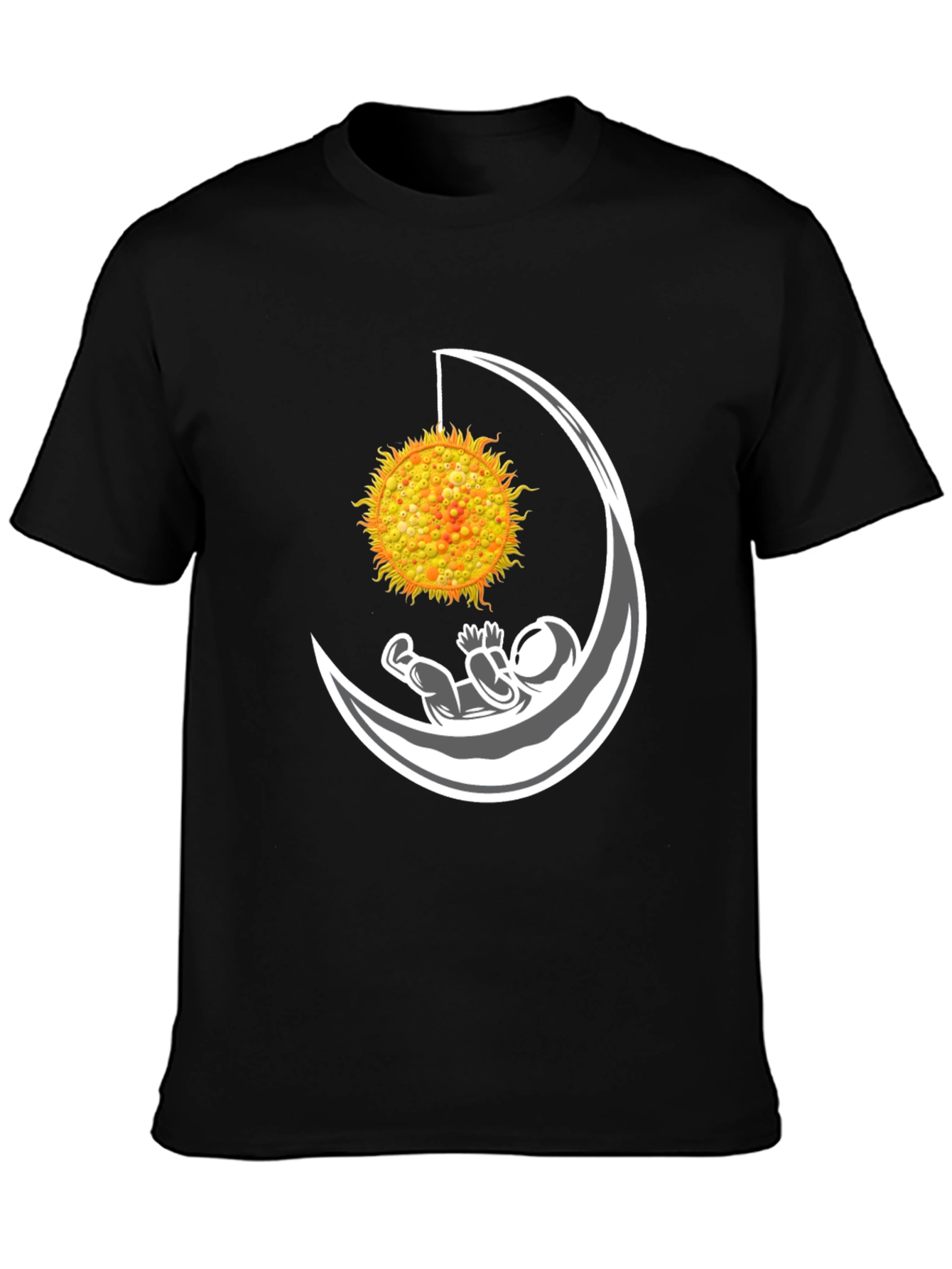Astronaut in Moon with Sun T-Shirt