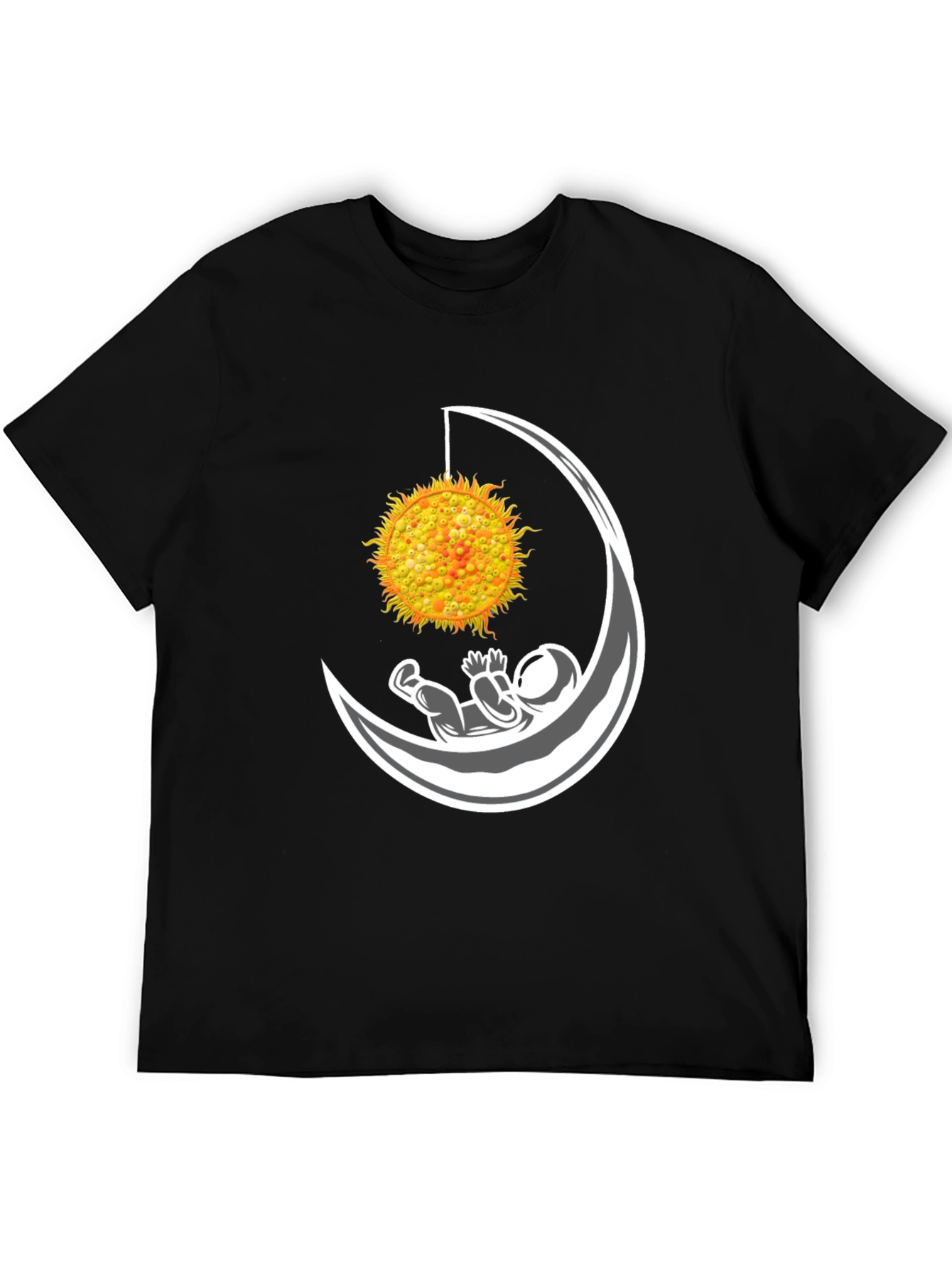Astronaut in Moon with Sun T-Shirt